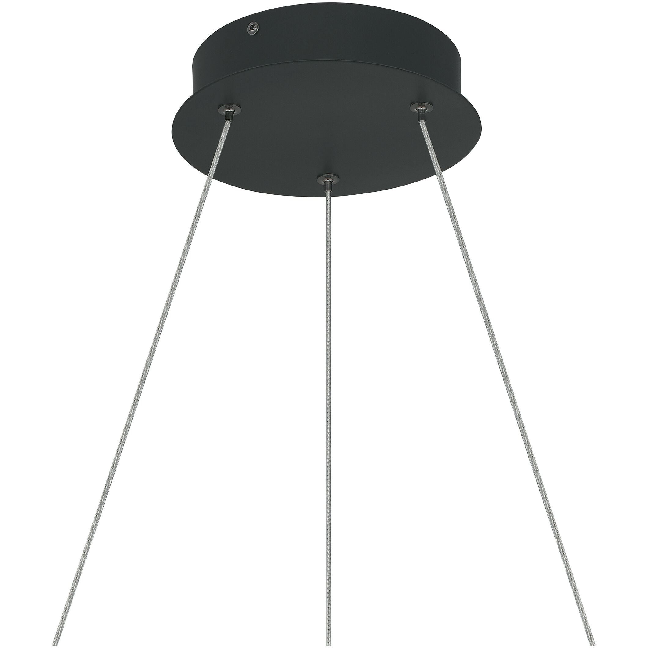 Graves LED 24 inch Matte Black Pendant Ceiling Light