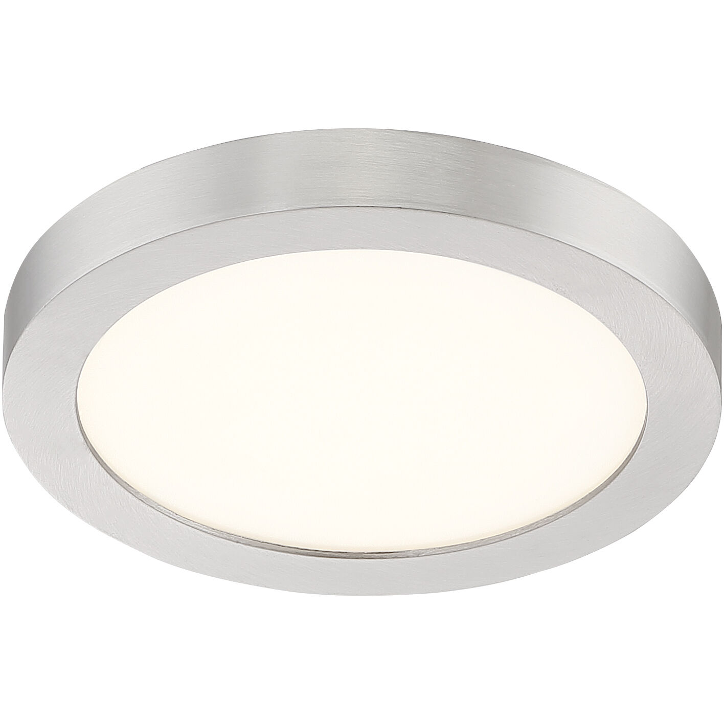 Outskirts LED 7.5 inch Brushed Nickel Flush Mount Ceiling Light