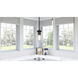 Blanche 1 Light 4 inch Matte Black Mini Pendant Ceiling Light