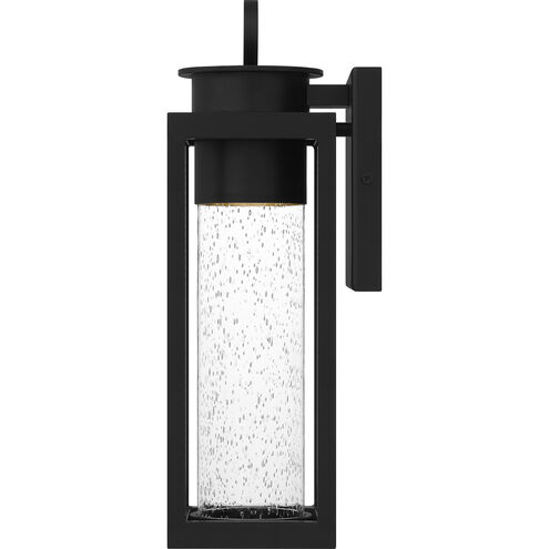 Donegal 1 Light 15 inch Matte Black Outdoor Wall Lantern, Medium
