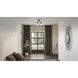Kingsbridge 3 Light 16 inch Earth Black Semi-Flush Mount Ceiling Light