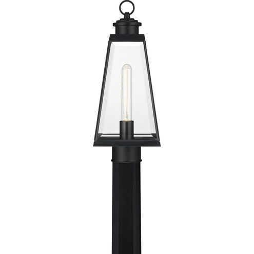 Paxton 1 Light 18 inch Matte Black Outdoor Post Lantern