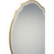 Reflections 36 X 24 inch Gold Wall Mirror in Gallery Gold 