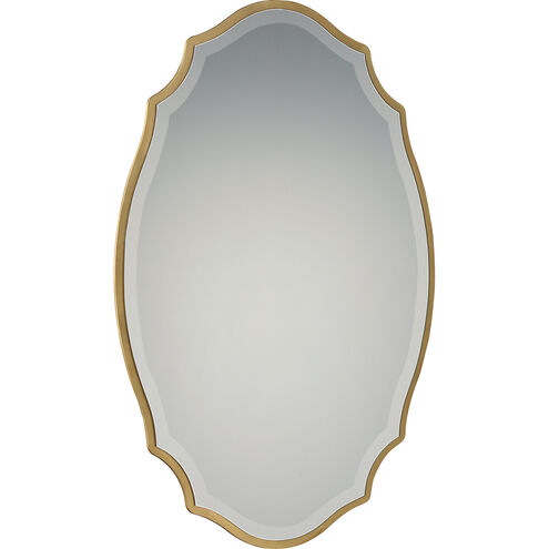 Reflections 36 X 24 inch Gold Wall Mirror in Gallery Gold 