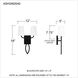 Wood 2 Light 12 inch Matte Black Wall Sconce Wall Light