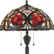 Larissa 62 inch 100 watt Vintage Bronze Floor Lamp Portable Light, Naturals