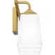 Thoresby 3 Light 22 inch Aged Brass Bath Light Wall Light