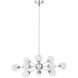 Spellbound 12 Light 29 inch Polished Chrome Chandelier Ceiling Light