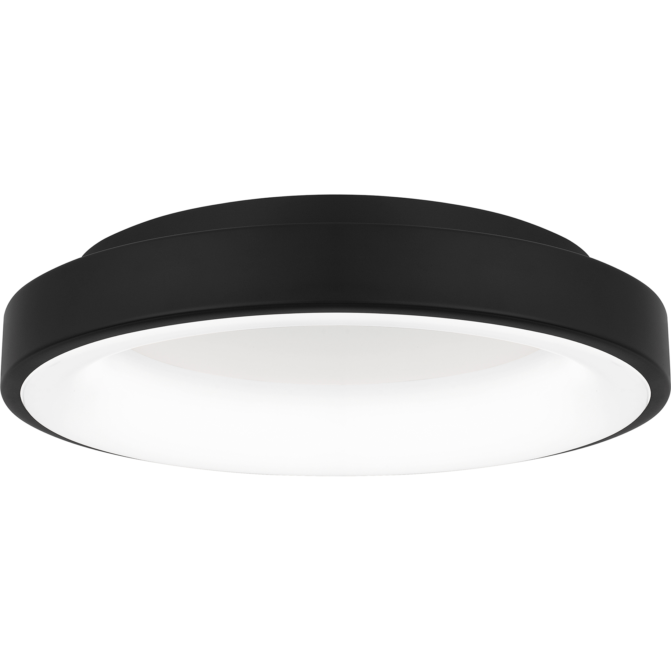 Stanton 13 inch Matte Black Flush Mount Ceiling Light