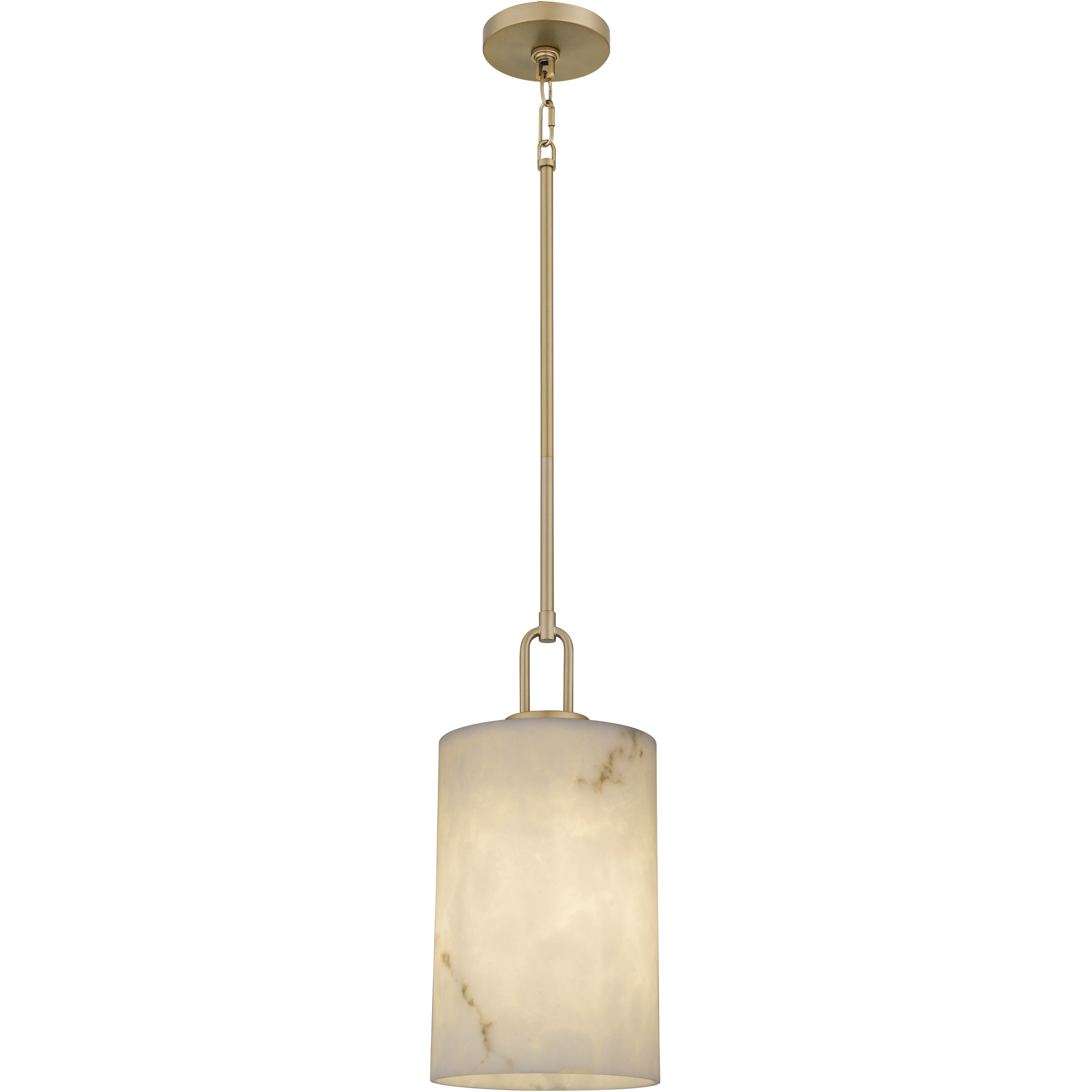 Gianna 1 Light 8 inch Bronze Gold Mini Pendant Ceiling Light
