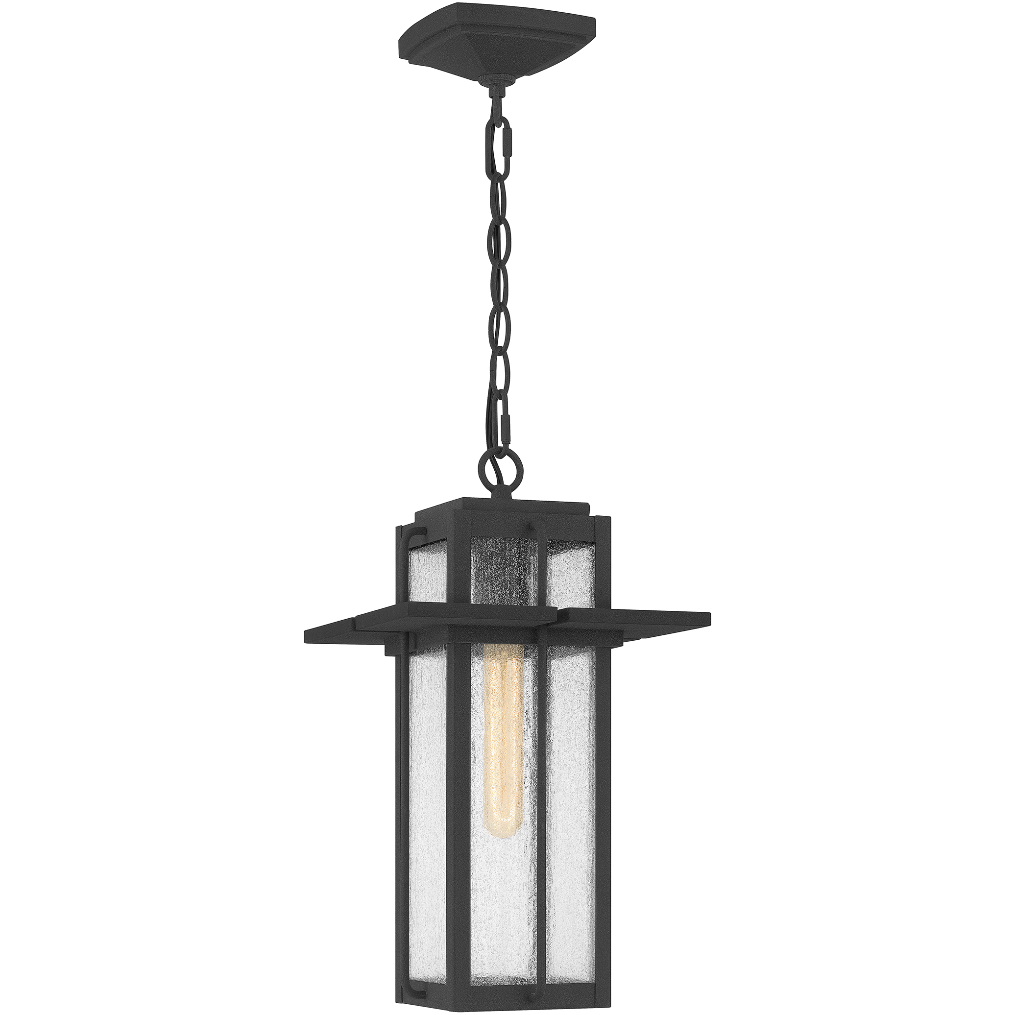 Randall 1 Light 9 inch Mottled Black Mini Pendant Ceiling Light, Small