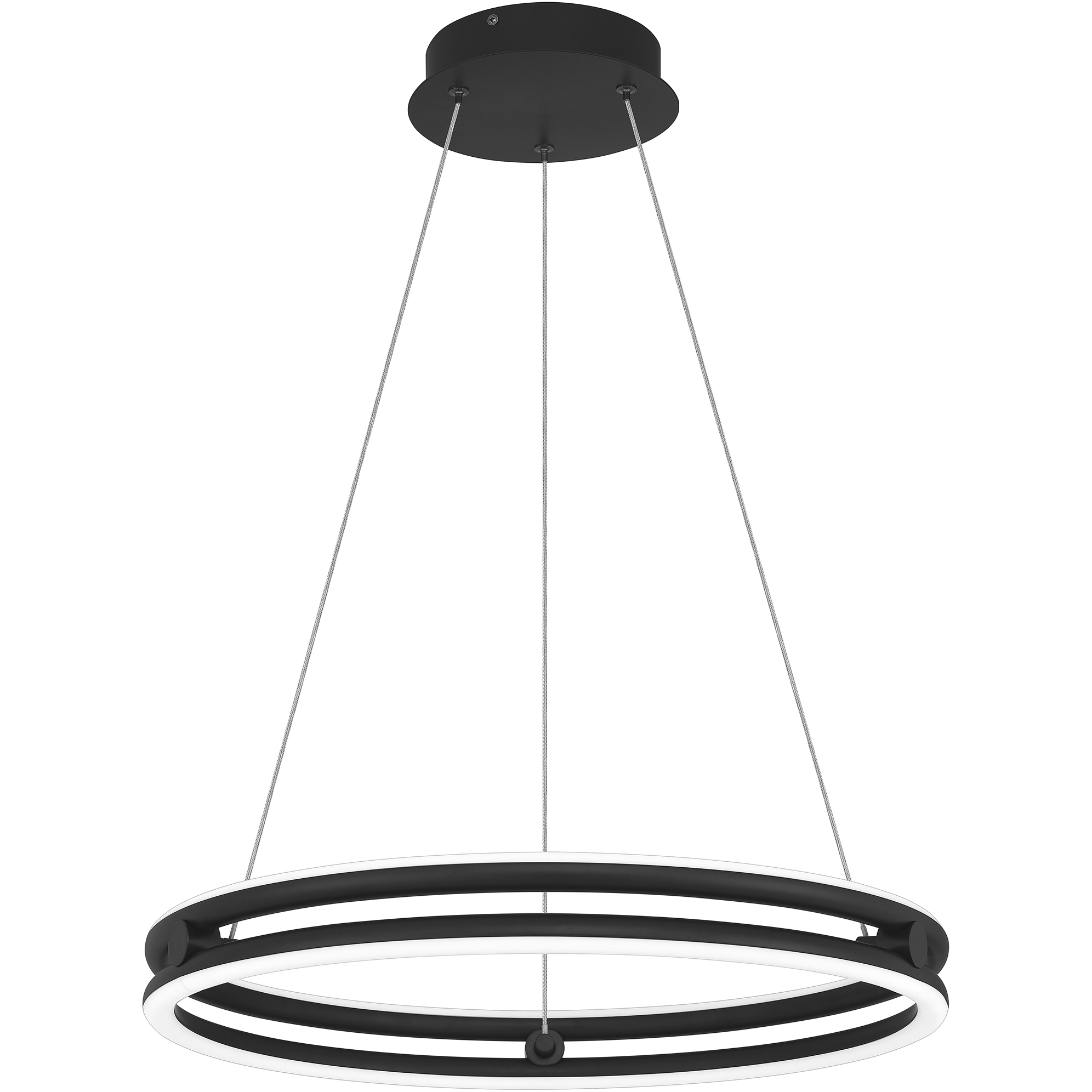 Quoizel Graves LED 20 inch Matte Black Pendant Ceiling Light PCGVS2820MBK - Open Box
