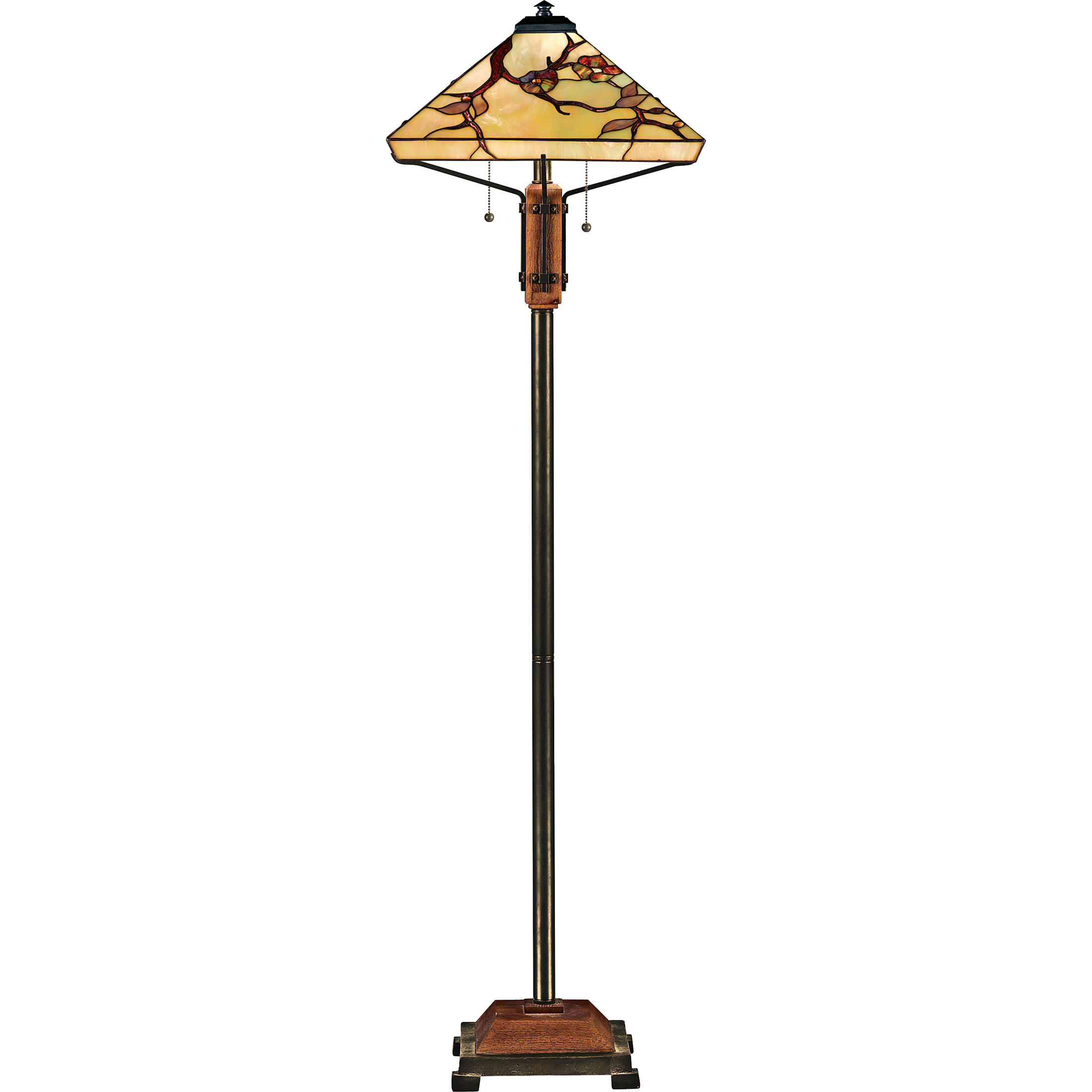 Grove Park 60 inch 100.00 watt Multi Floor Lamp Portable Light, Naturals