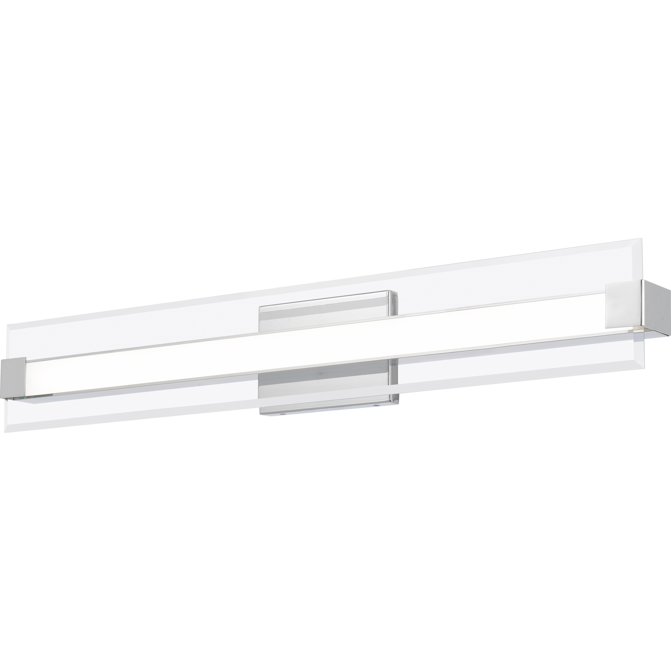 Salon LED 32 inch Polished Chrome Bath Light Wall Light