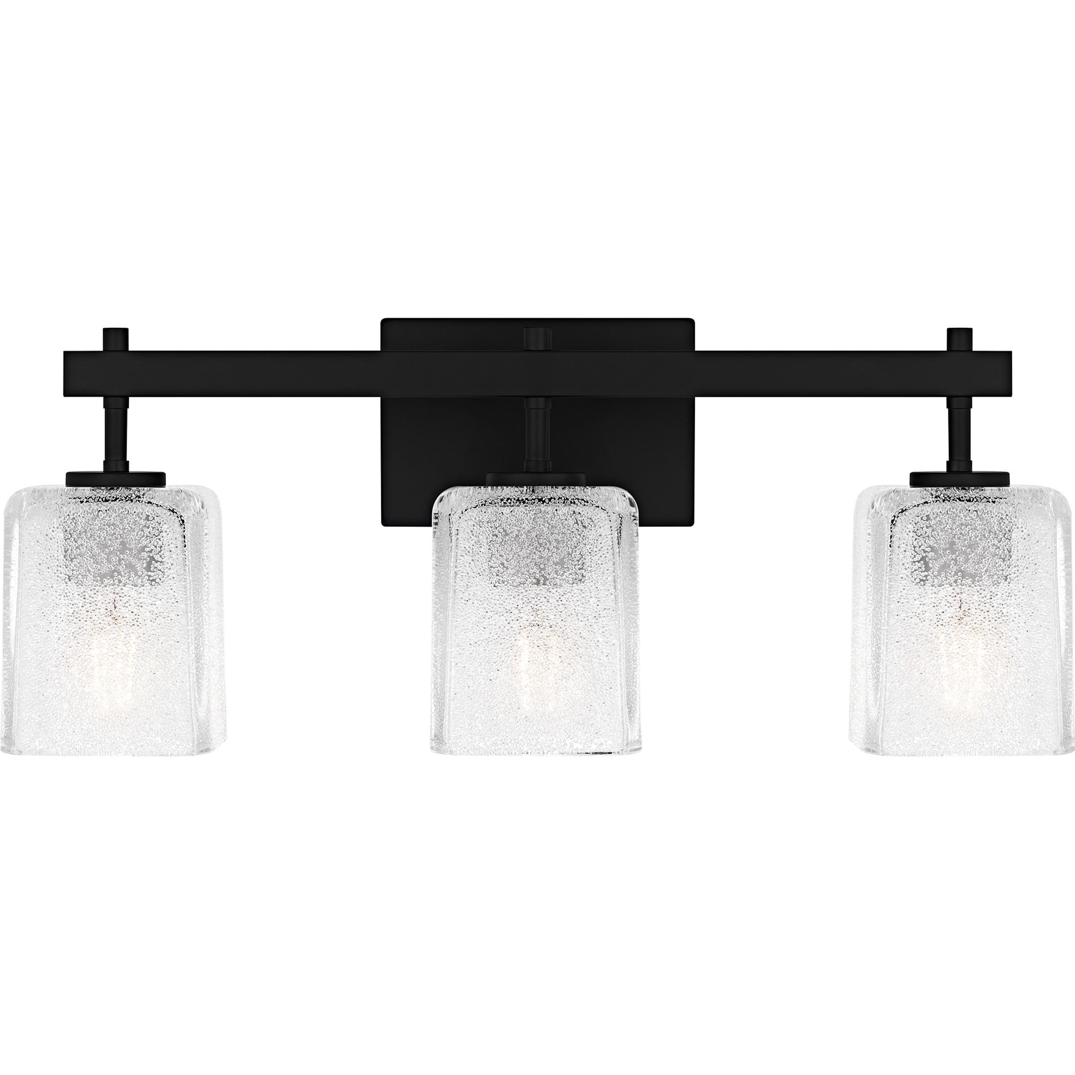 Brenthouse 3 Light 22.5 inch Matte Black Bath Light Wall Light, Large