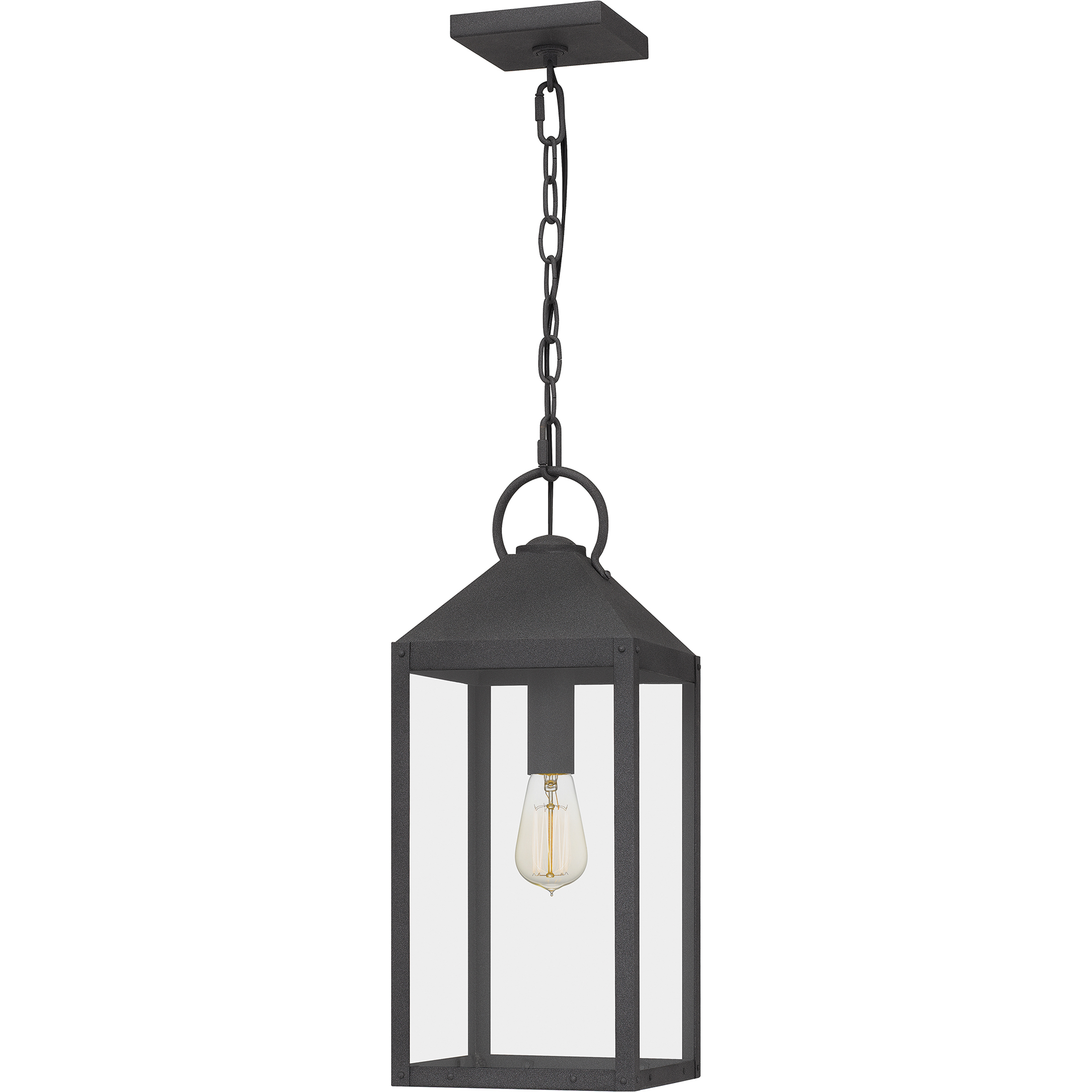 Quoizel TPE1908MB Thorpe 1 Light 8 inch Mottled Black