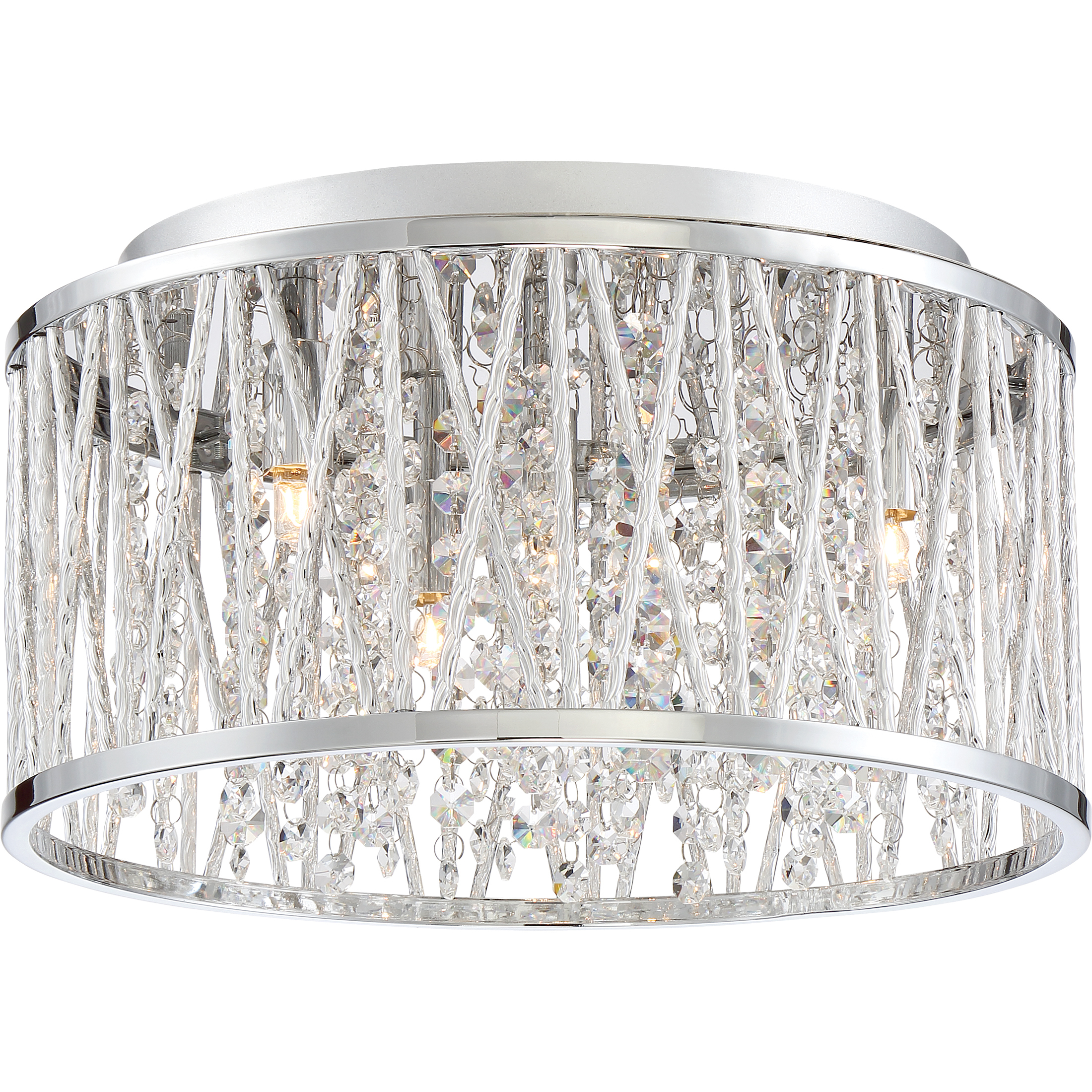 Quoizel PCCC1614C Crystal Cove 4 Light 14 inch Polished Chrome