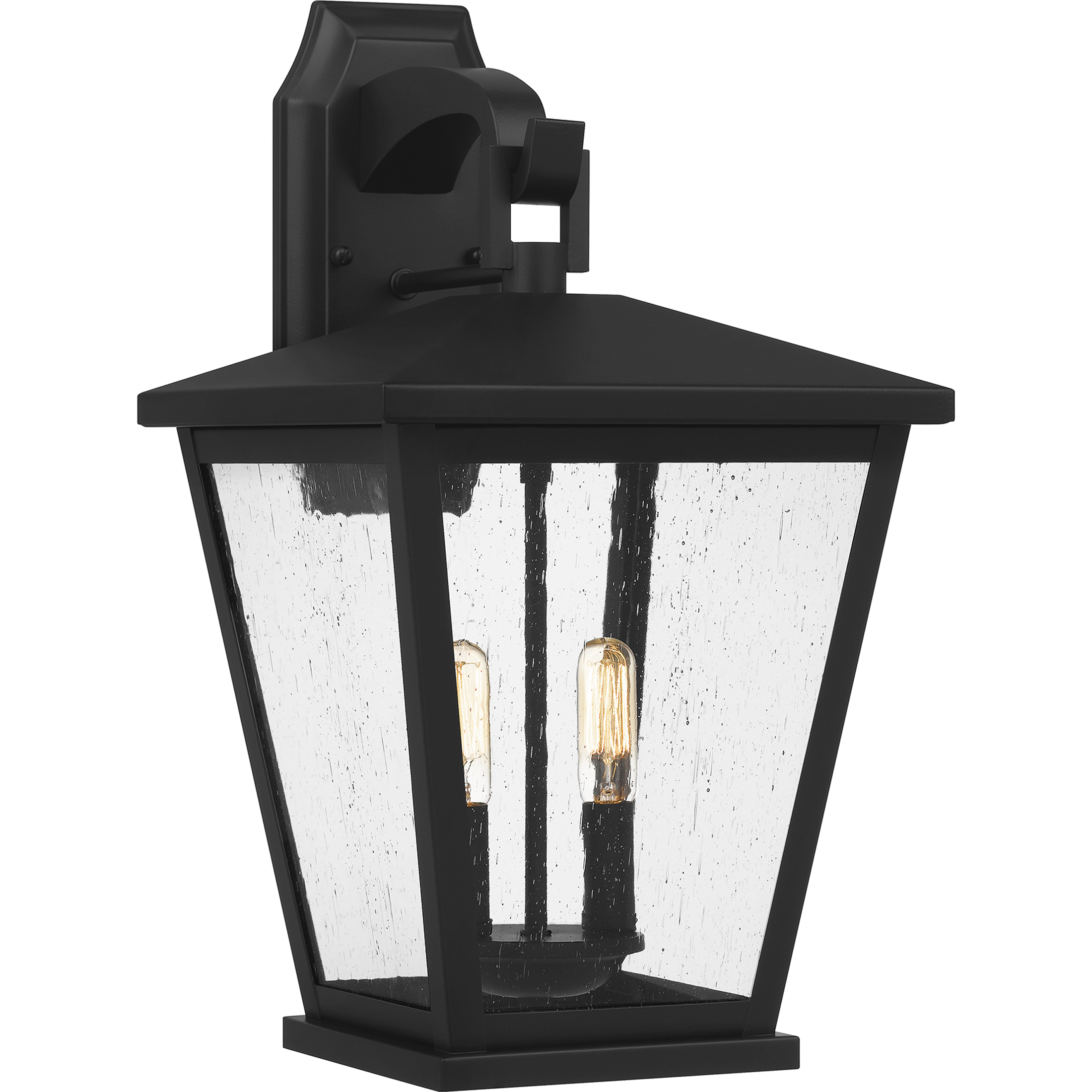 Quoizel JFY8411MBK Joffrey 2 Light 19 inch Matte Black Outdoor