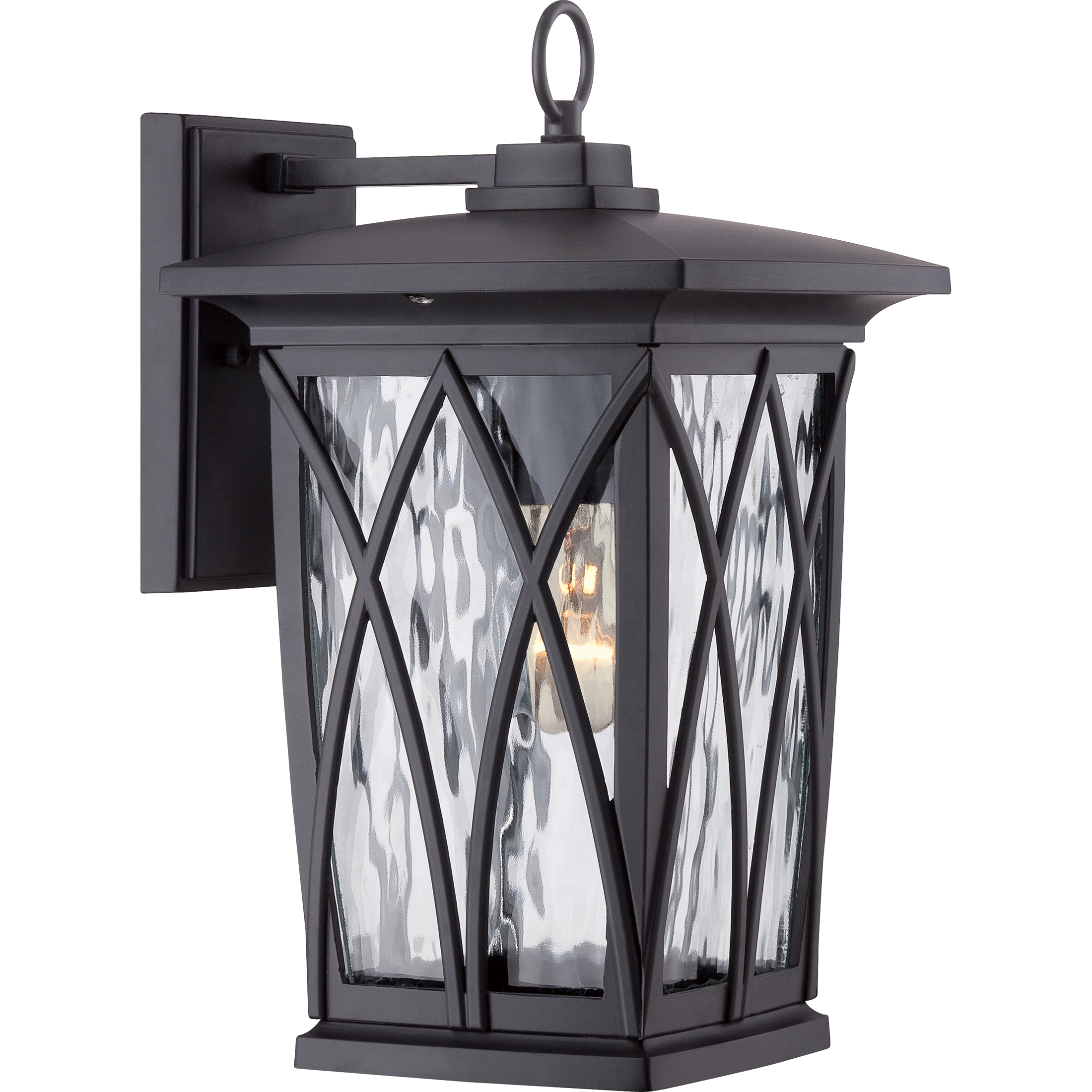 Quoizel GVR8408K Grover 1 Light 15 inch Mystic Black Outdoor Quoizel GVR8408K Grover 1 Light 15 inch Mystic Black Outdoor