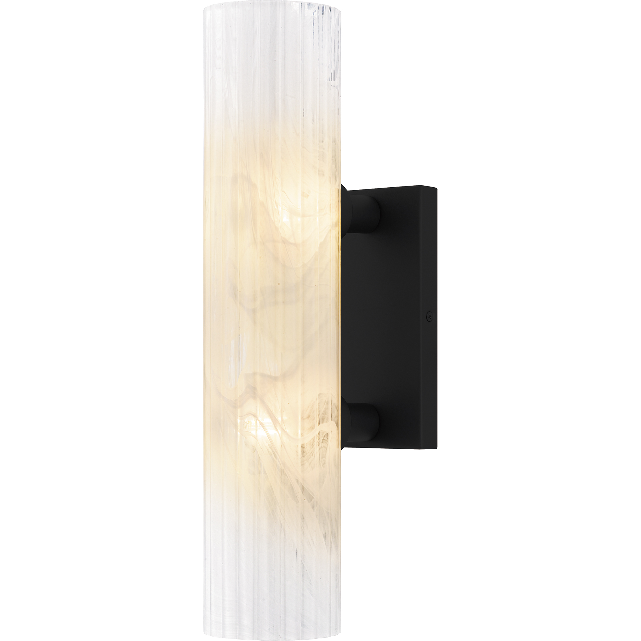 Curran Wall Sconce Wall Light in Matte Black, Small