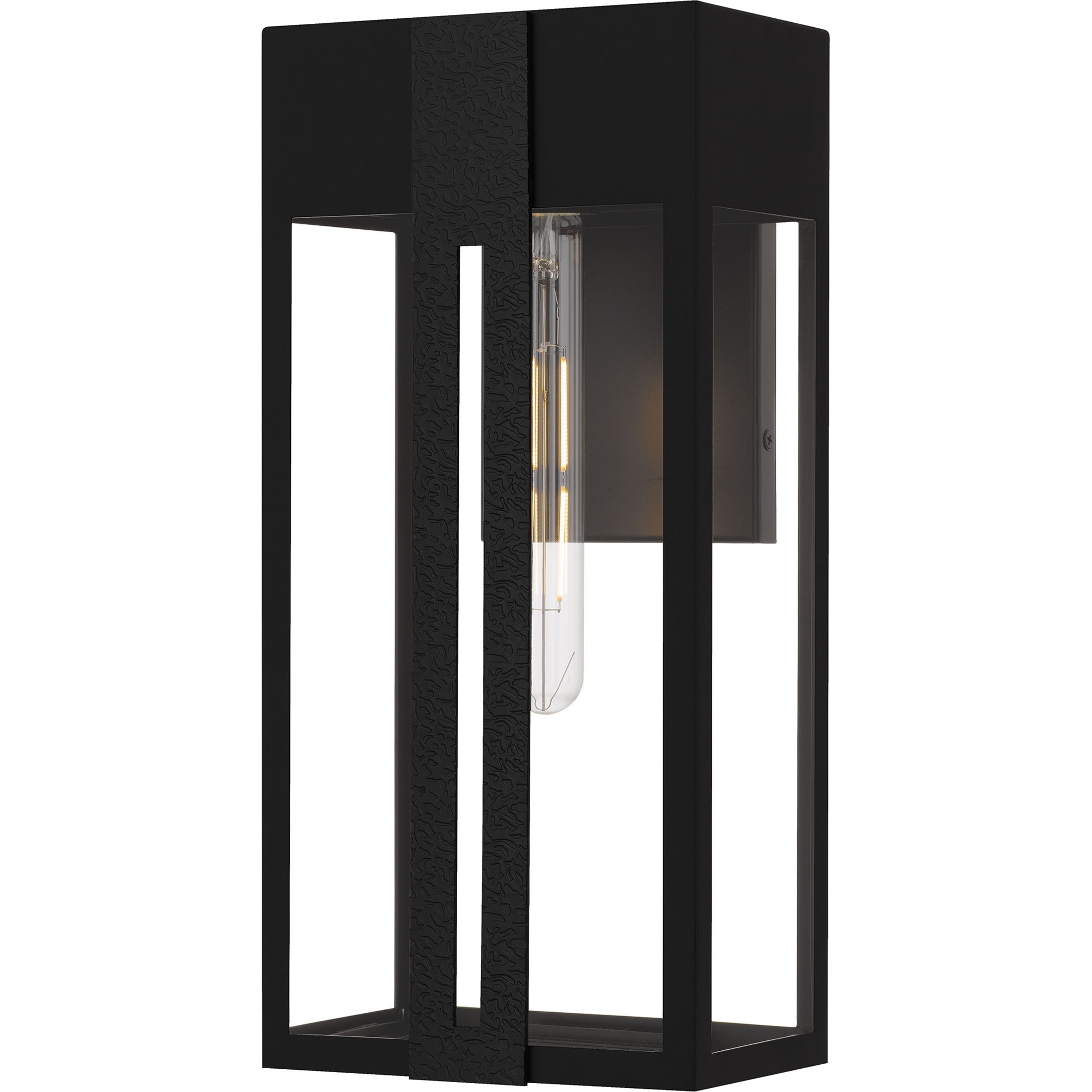 Quoizel BSW8407MBK Boswell 1 Light 16 inch Matte Black Outdoor