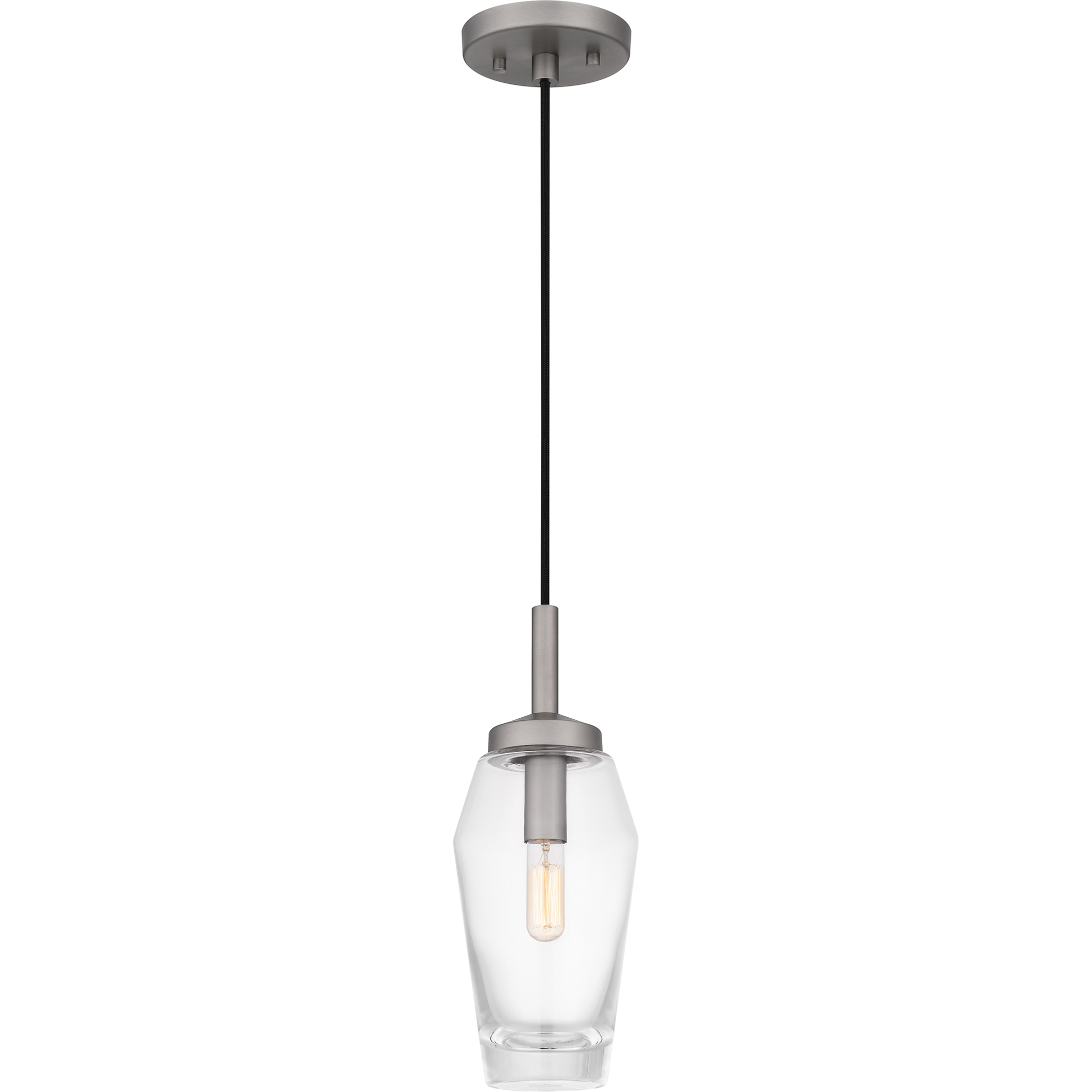 Xander 1 Light 5 inch Antique Nickel Mini Pendant Ceiling Light