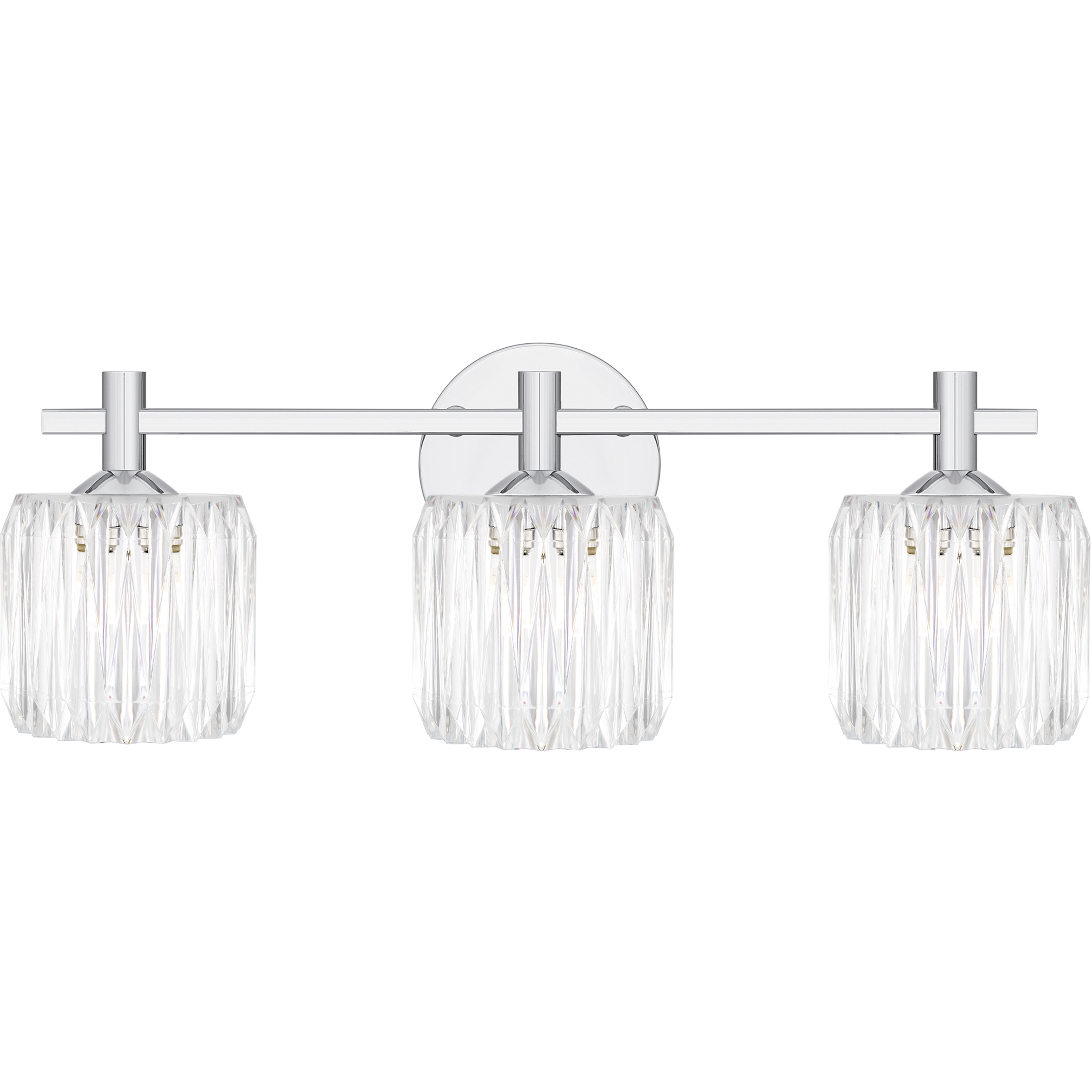 Spade LED 21.5 inch Polished Chrome Bath Light Wall Light, Large