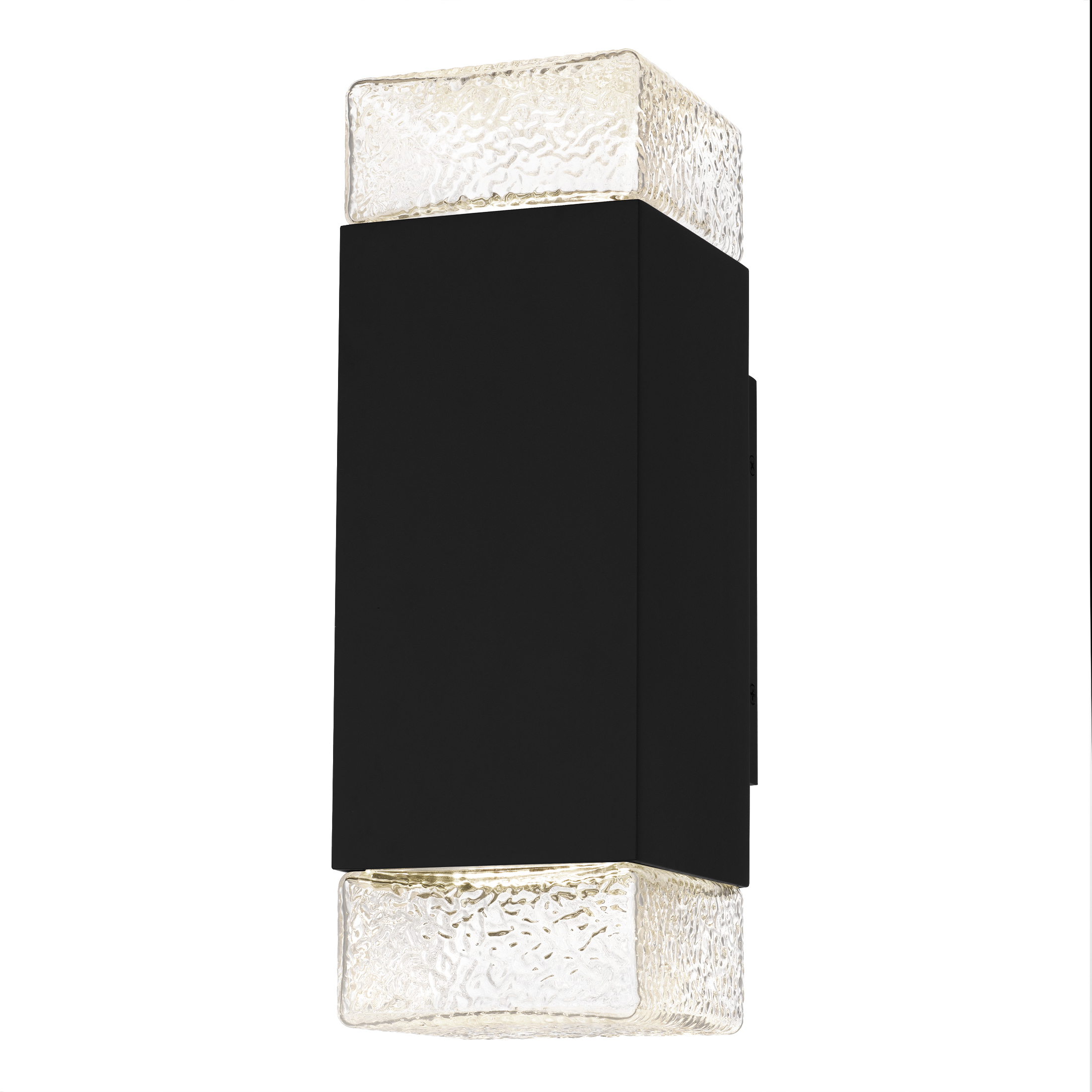 Quoizel Saxton LED 14 inch Matte Black Outdoor Wall Lantern, Medium SAX8405MBK - Open Box