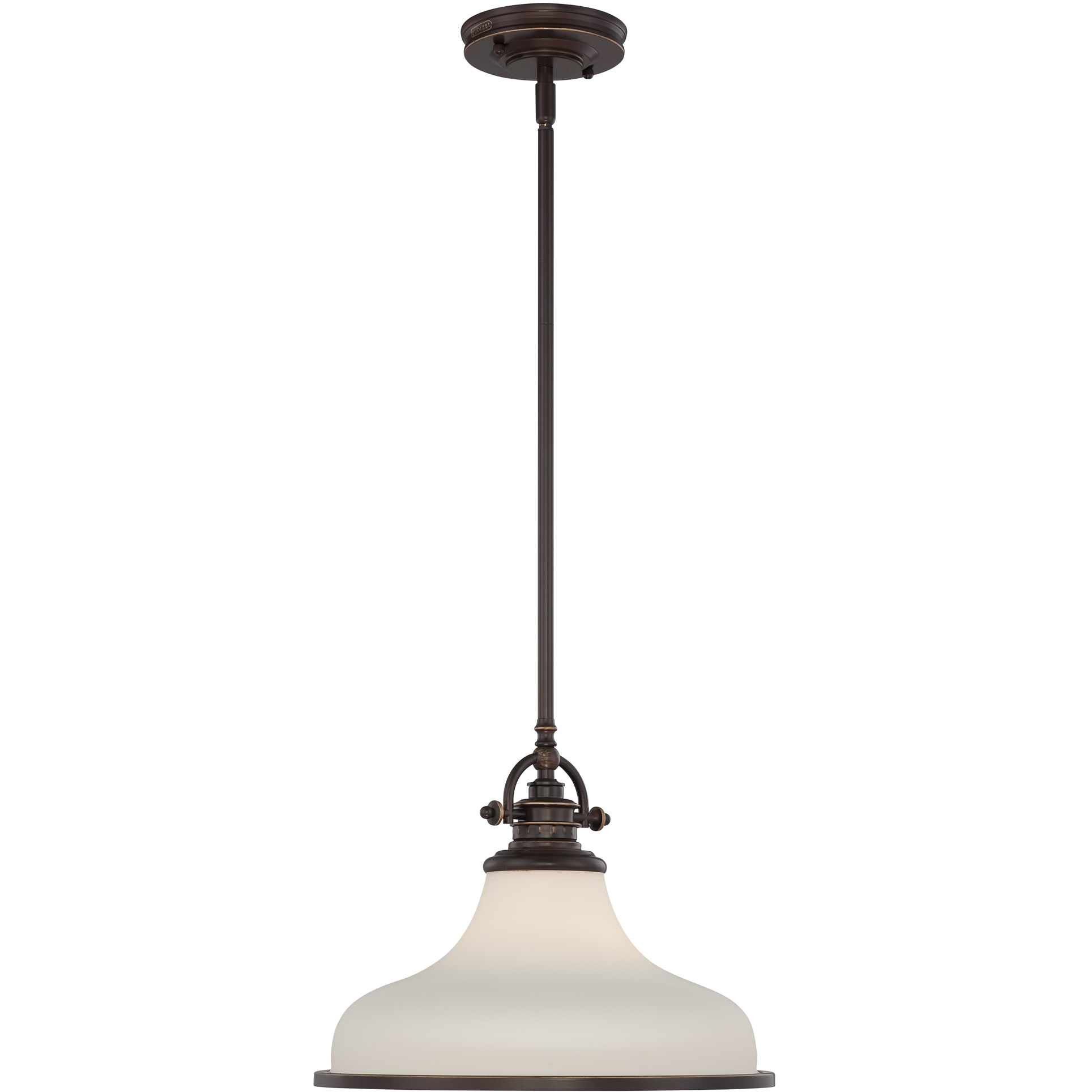 Grant 1 Light 14 inch Palladian Bronze Pendant Ceiling Light
