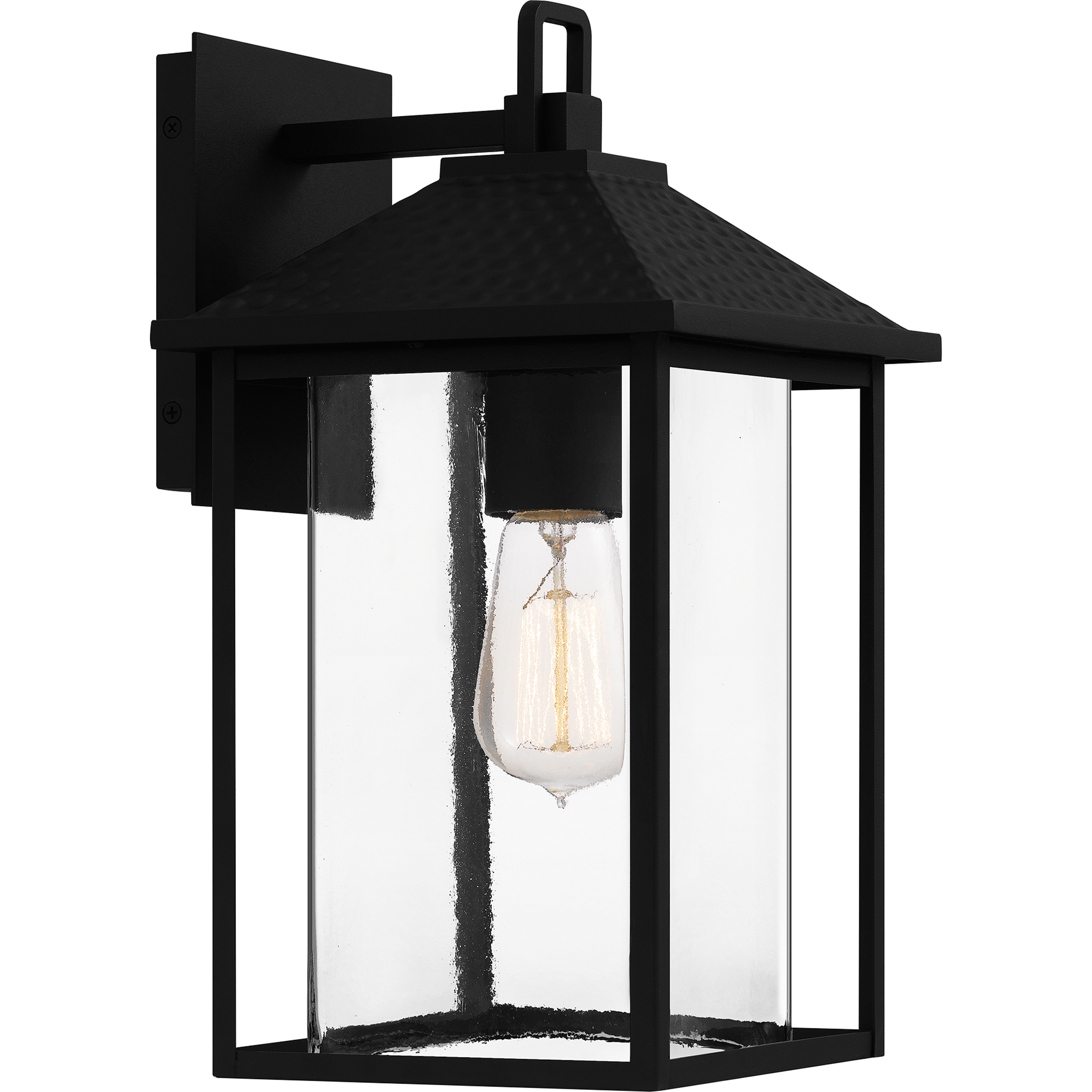 Quoizel FTC8408EK Fletcher 1 Light 15 inch Earth Black
