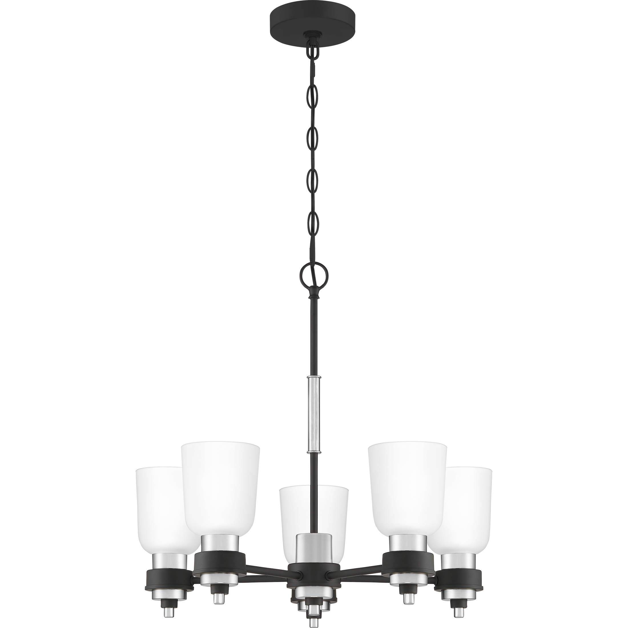 Conrad 5 Light 23.25 inch Brushed Nickel Chandelier Ceiling Light