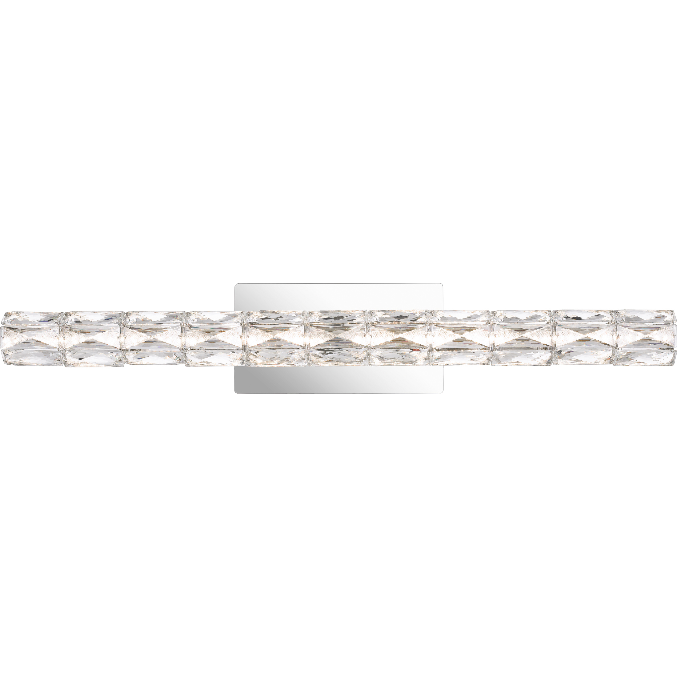 Quoizel Luster LED 33 inch Polished Chrome Vanity Light Wall Light PCLU8533C - Open Box