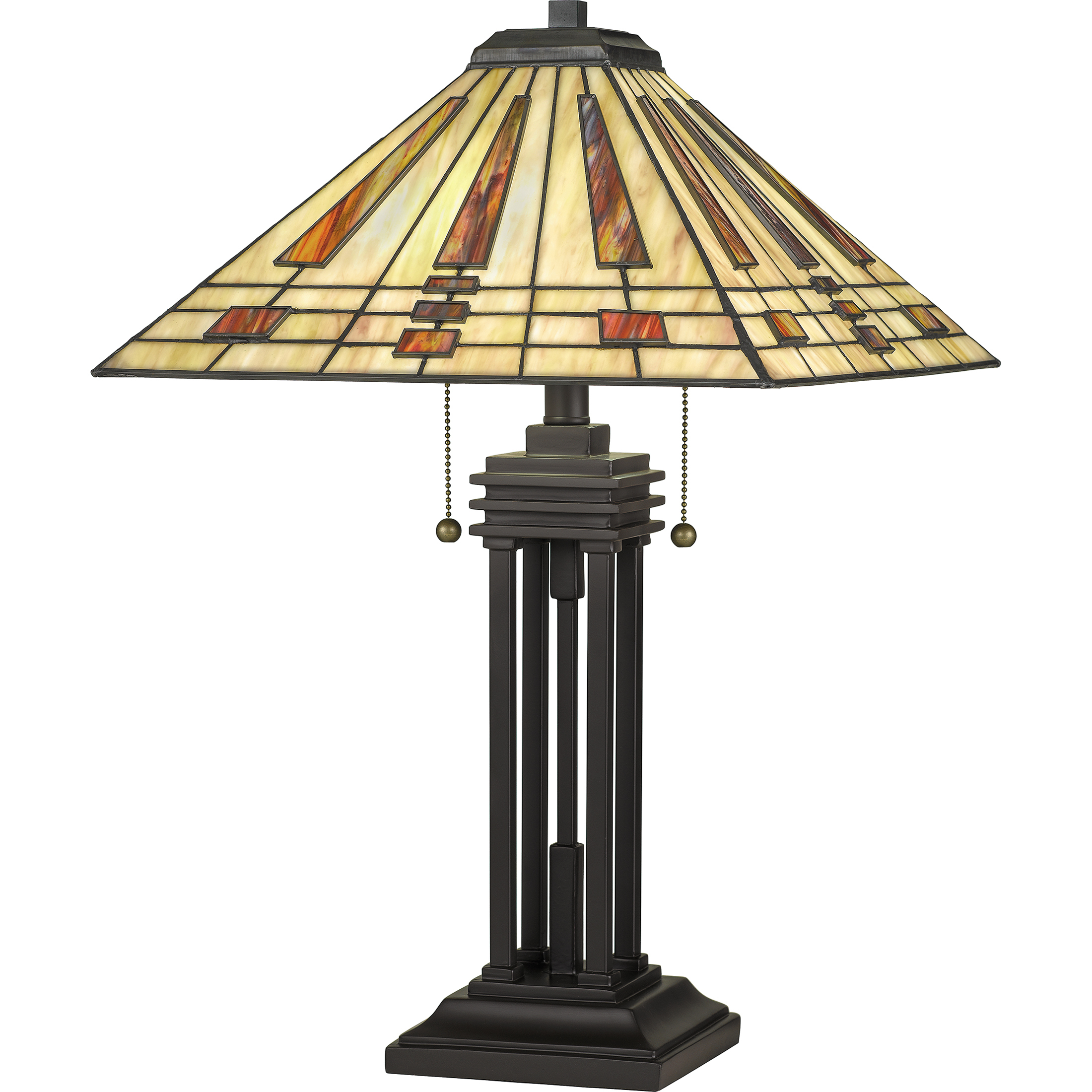 Stevie 24 inch 75 watt Western Bronze Table Lamp Portable Light
