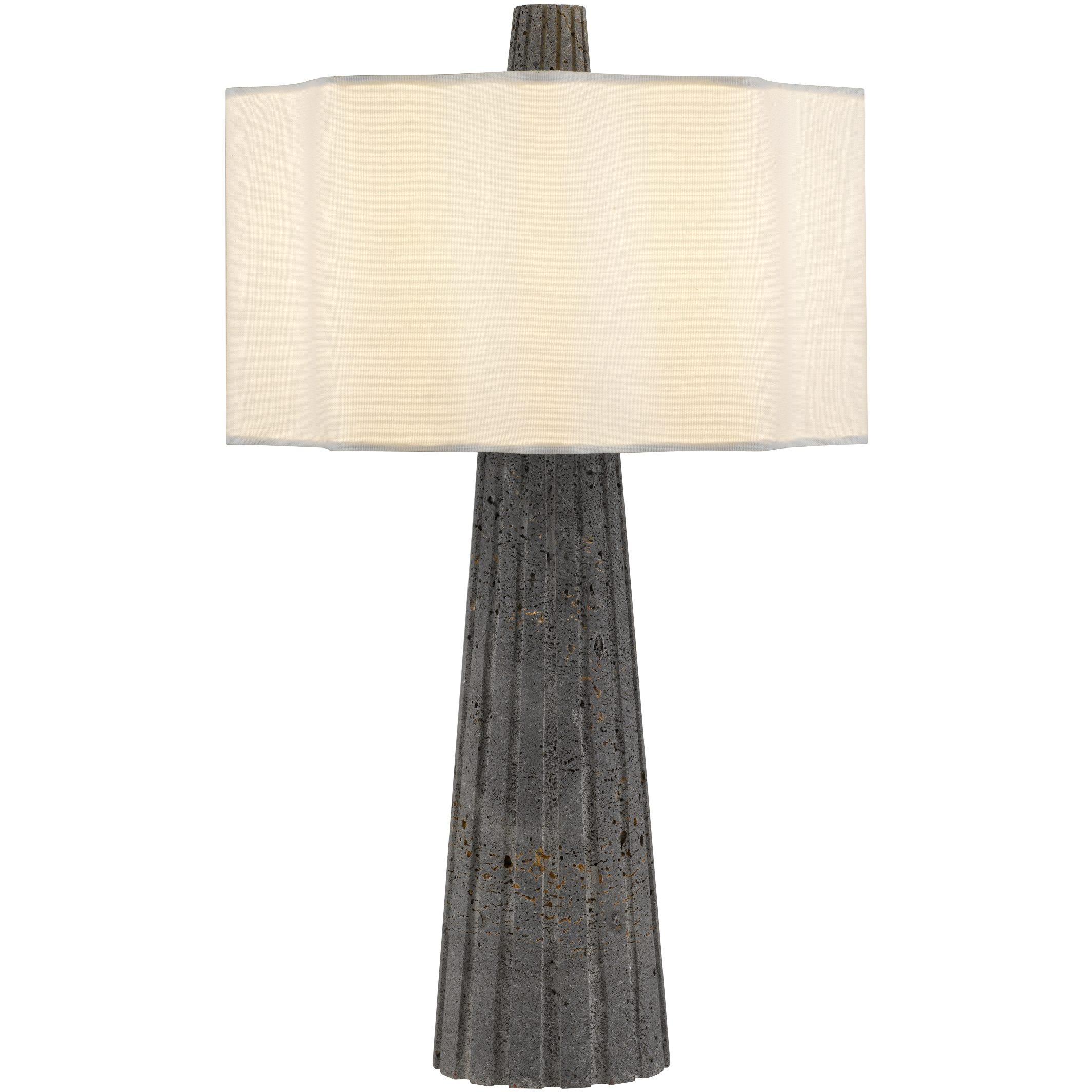 Gio 24 inch 100 watt Matte Black Table Lamp Portable Light