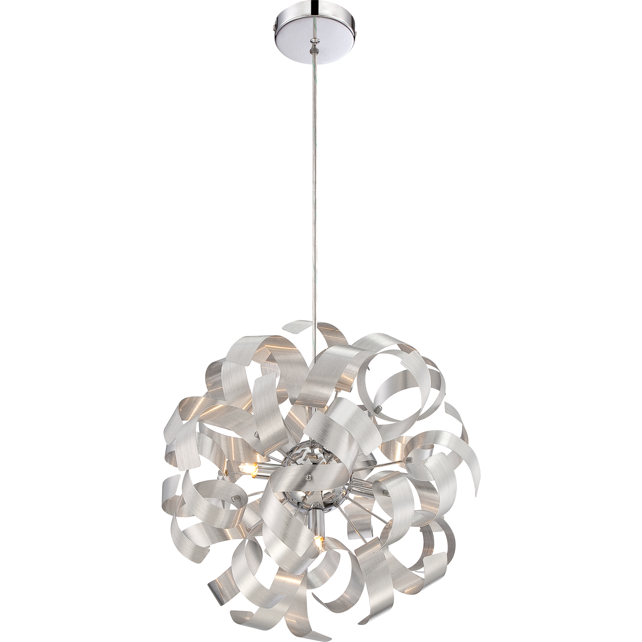 Quoizel Lighting Ribbons 5 Light Pendant in Millenia RBN2817MN
