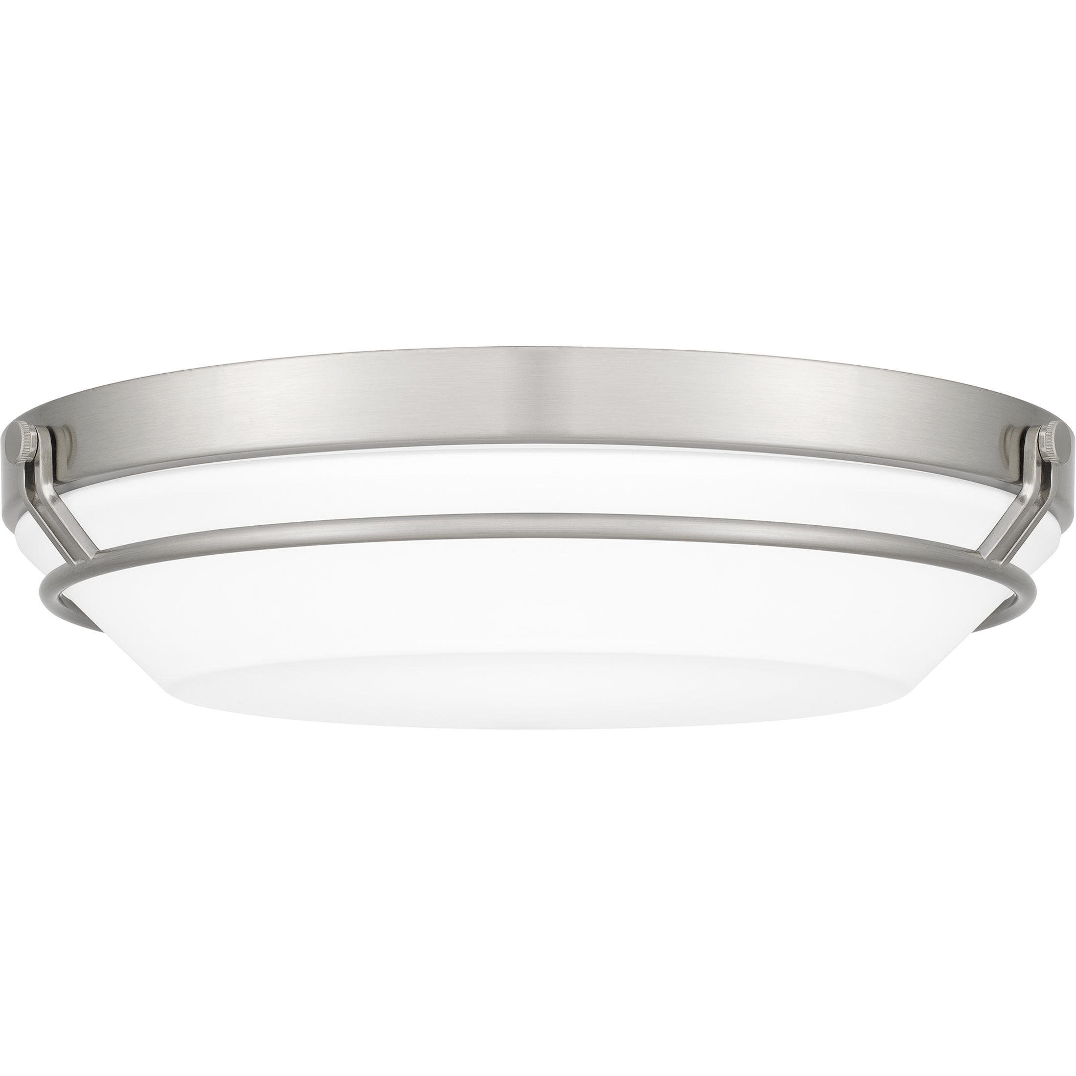 Dunbar 16 inch Brushed Nickel Flush Mount Ceiling Light