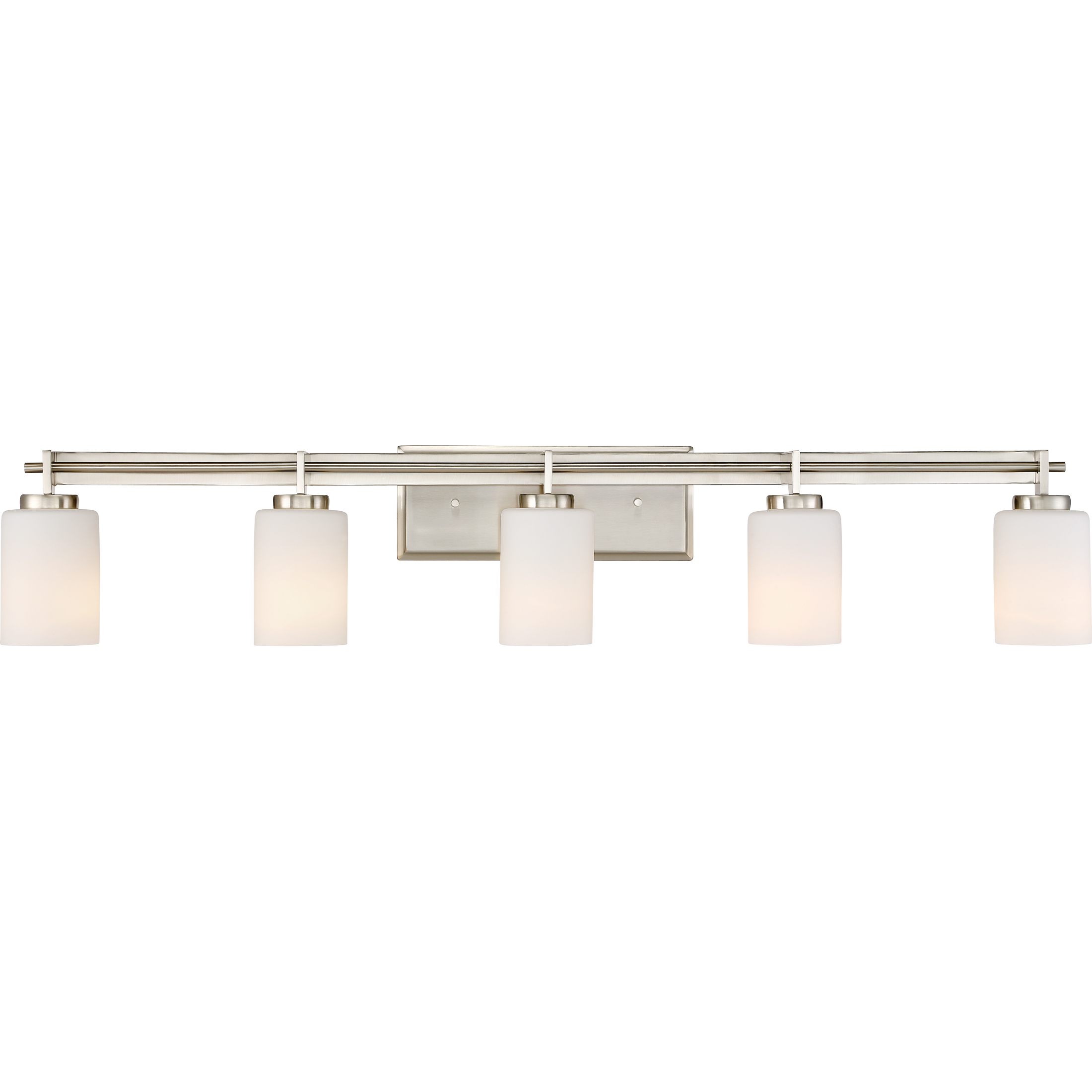 Bathroom vanity hotsell lights brushed nickel