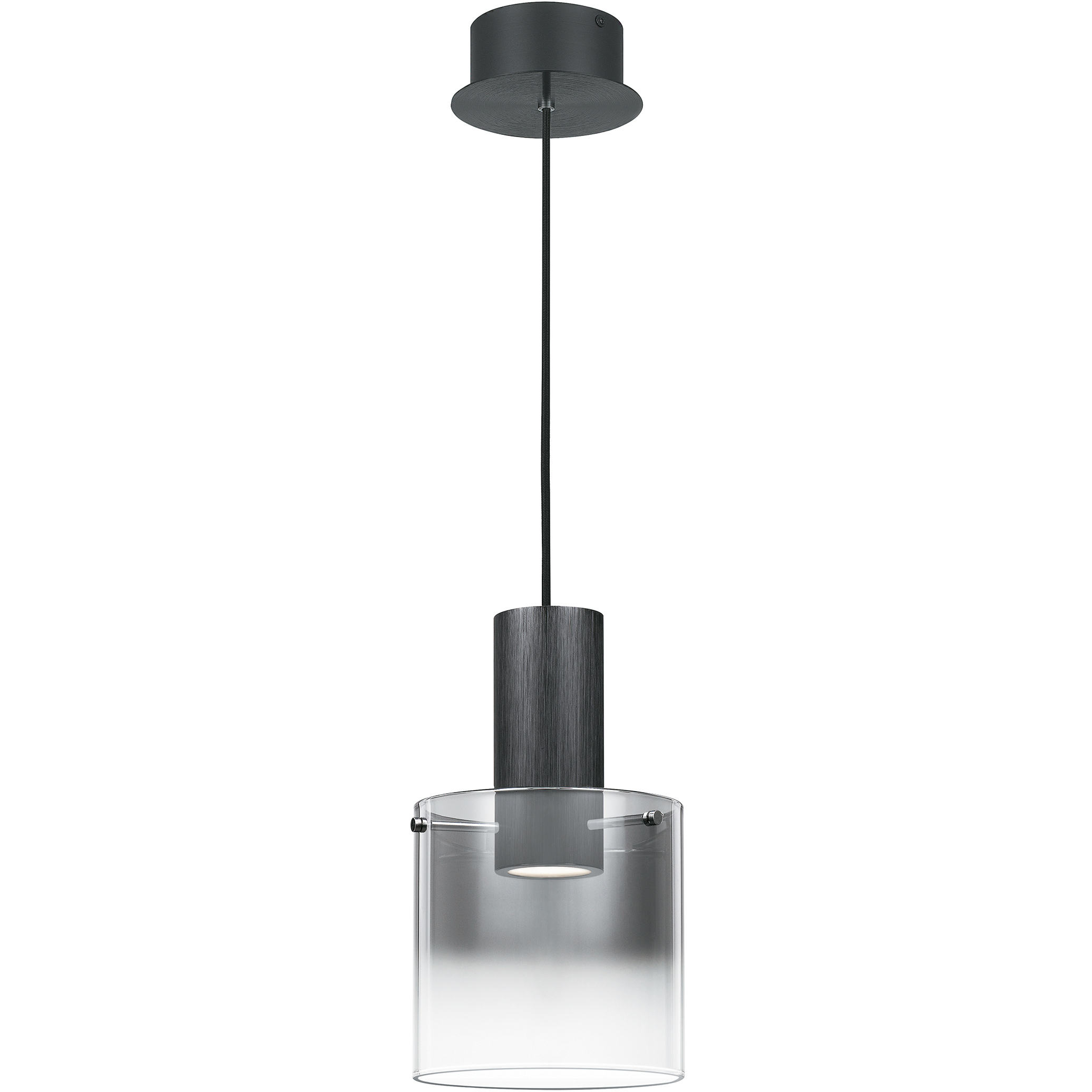 Kilmer LED 8.25 inch Earth Black Mini Pendant Ceiling Light