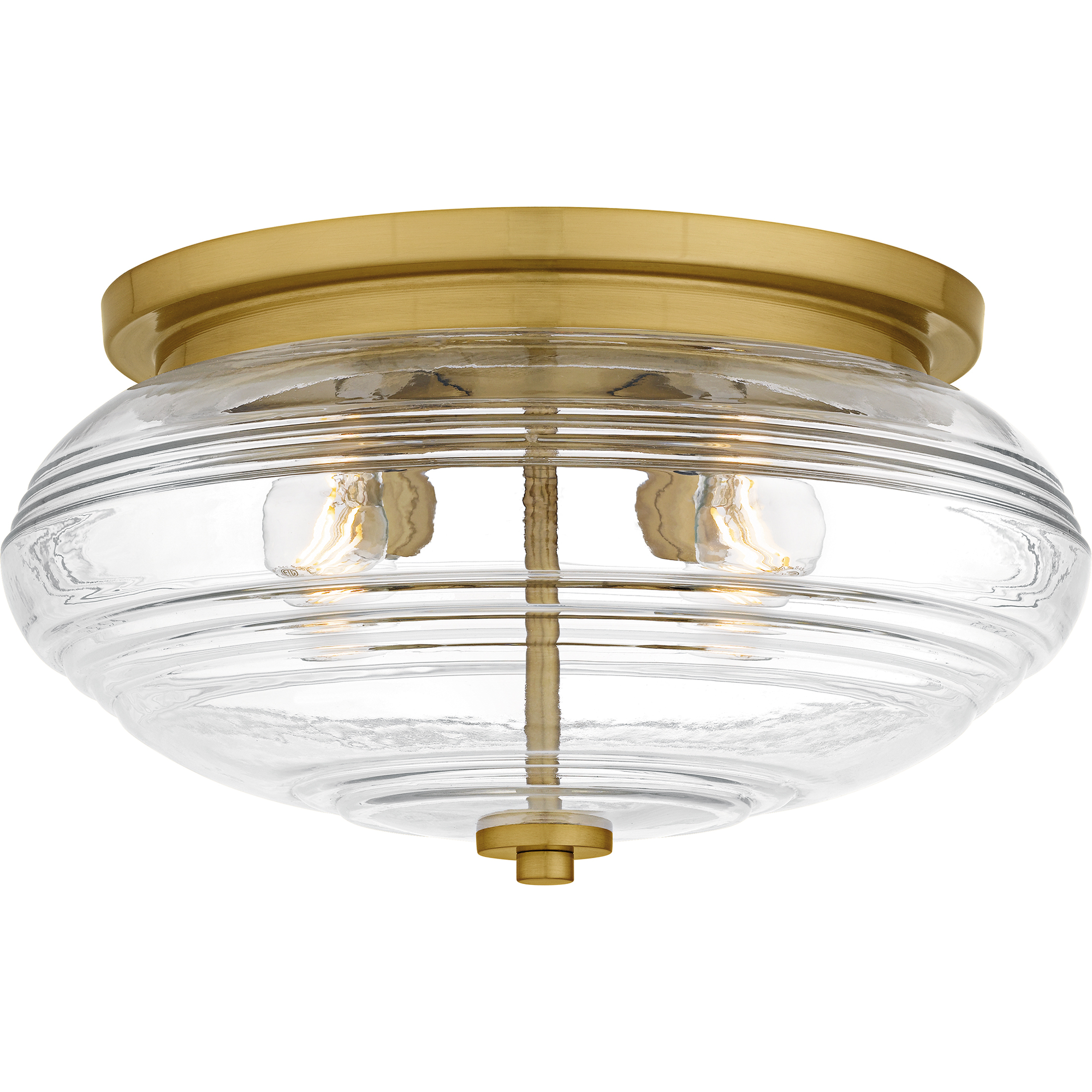 Gatonby 4 Light 16 inch Brushed Gold Flush Mount Ceiling Light, Medium