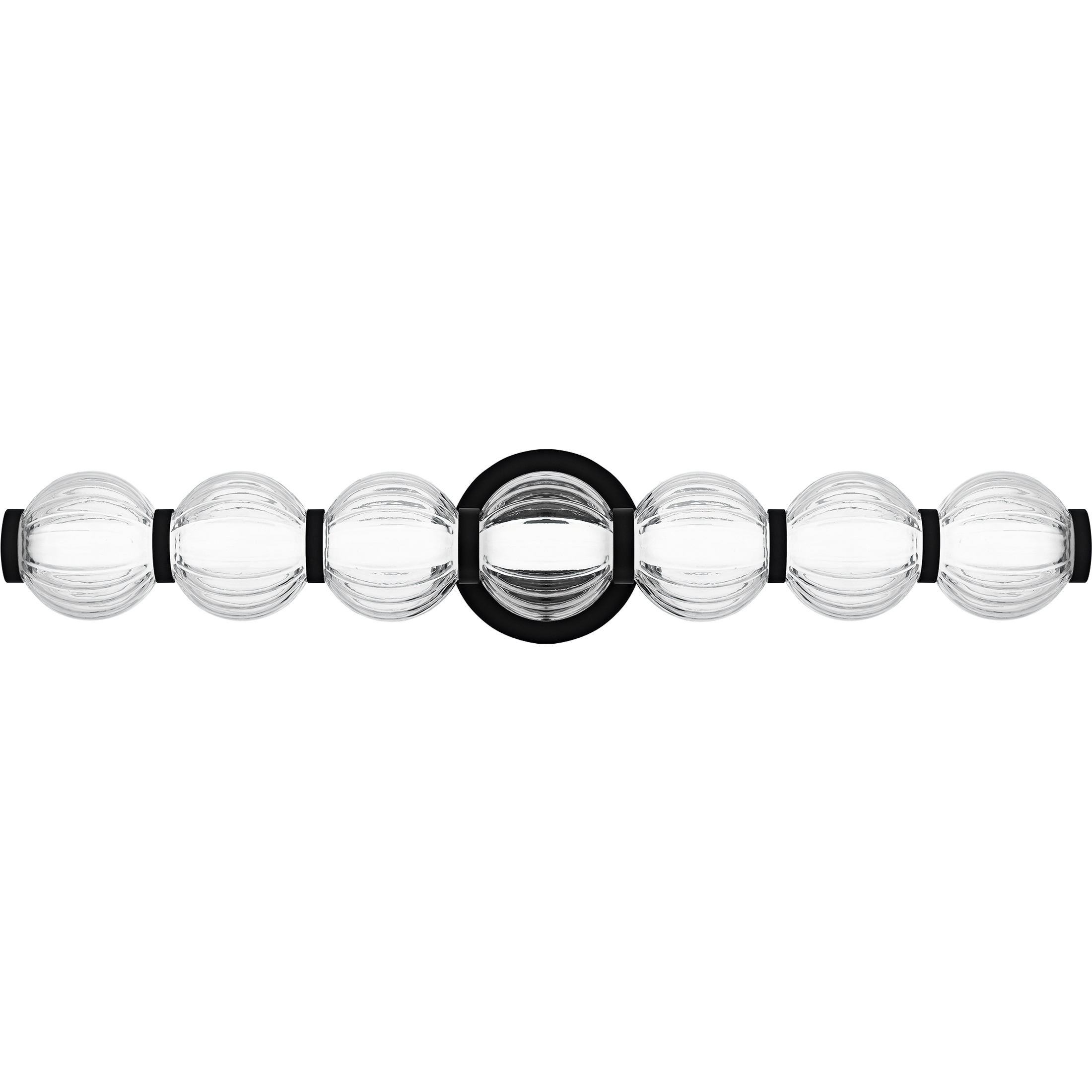 Elway LED 25.25 inch Matte Black Bath Light Wall Light, Medium