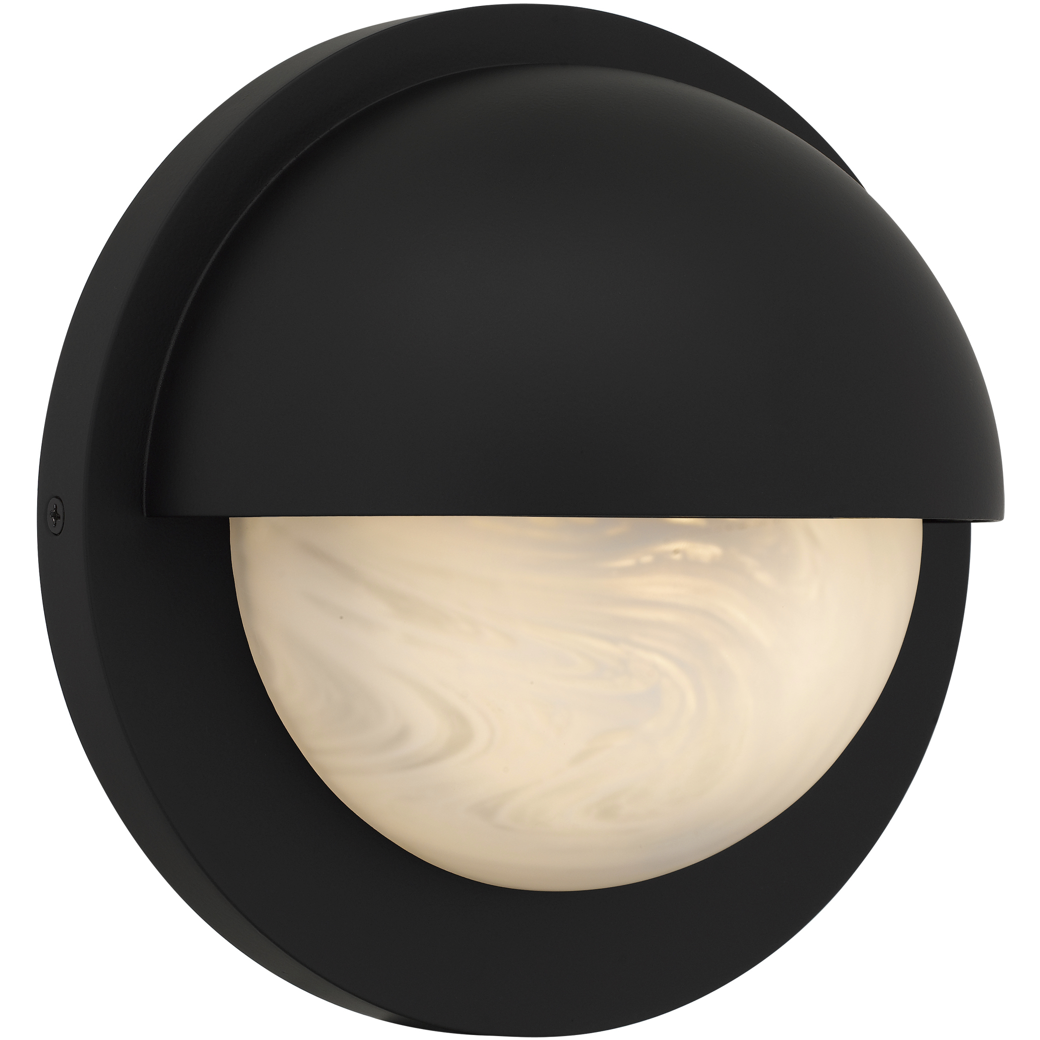 Harlowe 1 Light 8 inch Matte Black Outdoor Wall Lantern