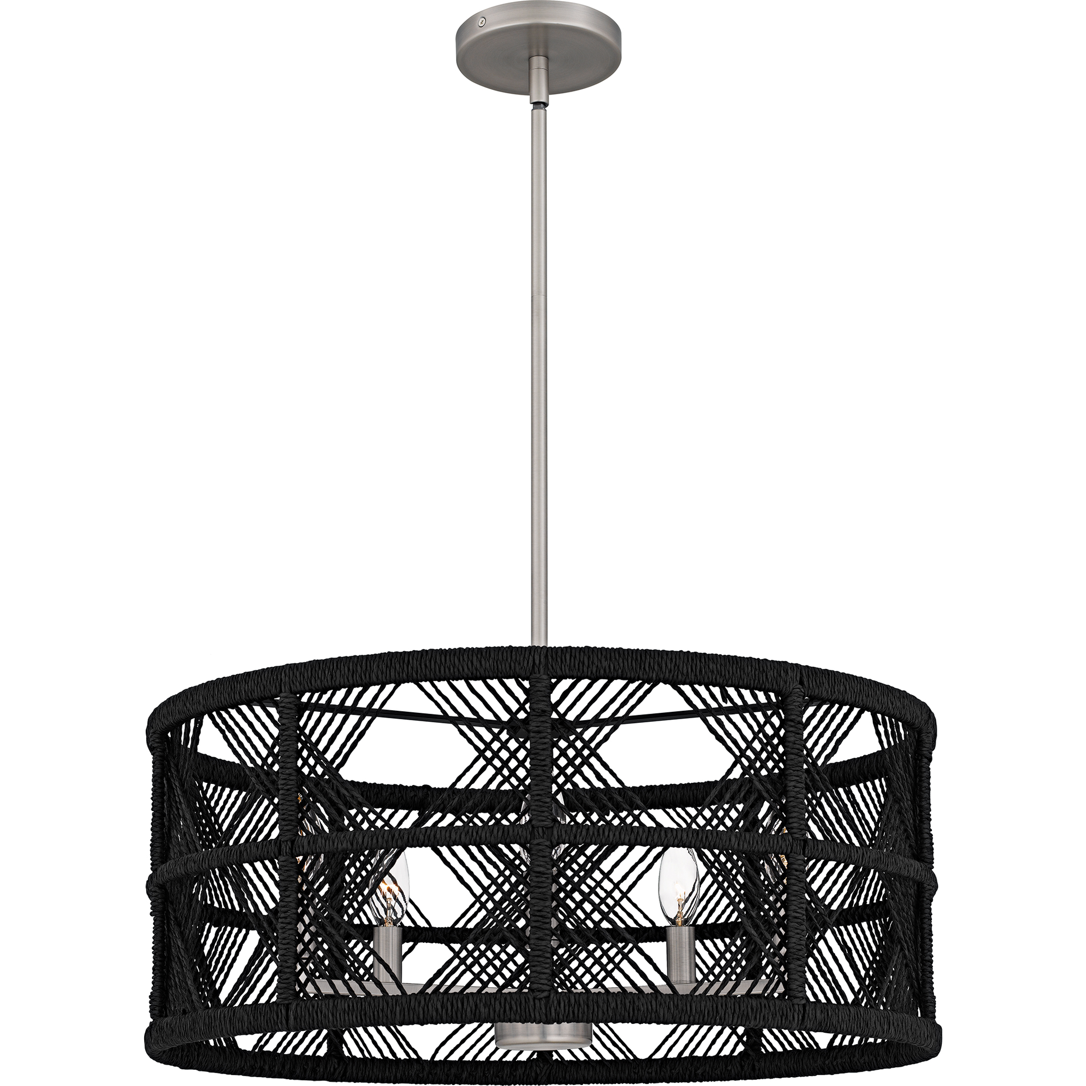 Axford 5 Light 22 inch Antique Nickel Pendant Ceiling Light, Large