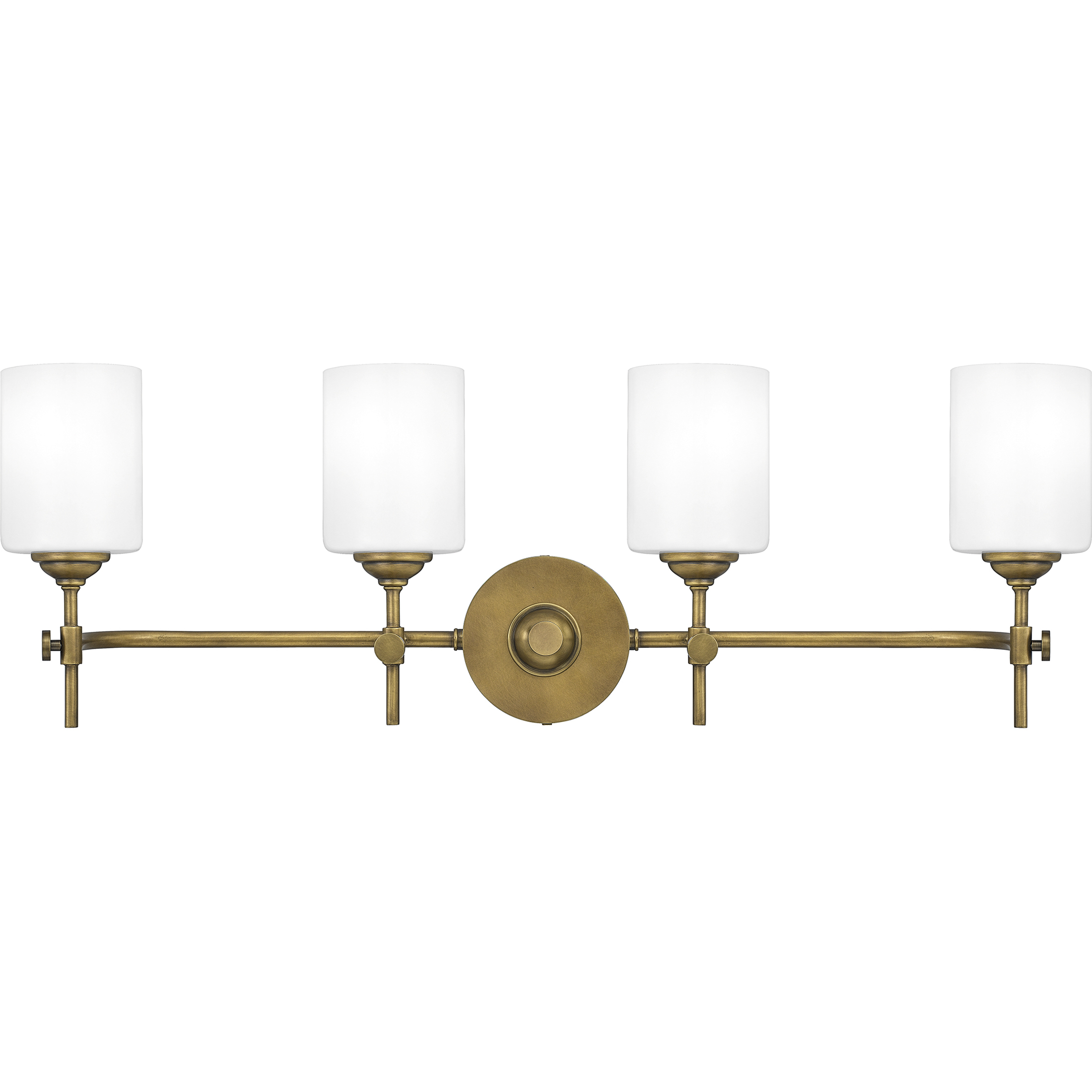 Aria 4 Light 31 inch Weathered Brass Bath Light Wall Light