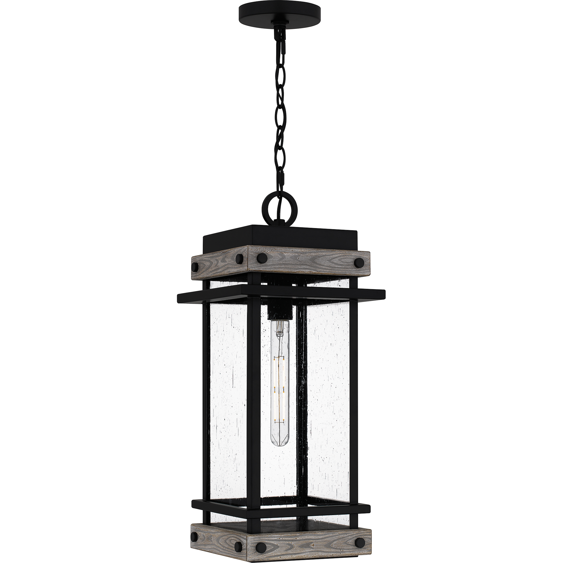 Quoizel Strader 1 Light 9.5 inch Matte Black Mini Pendant Ceiling Light, Small SAD1509MBK - Open Box