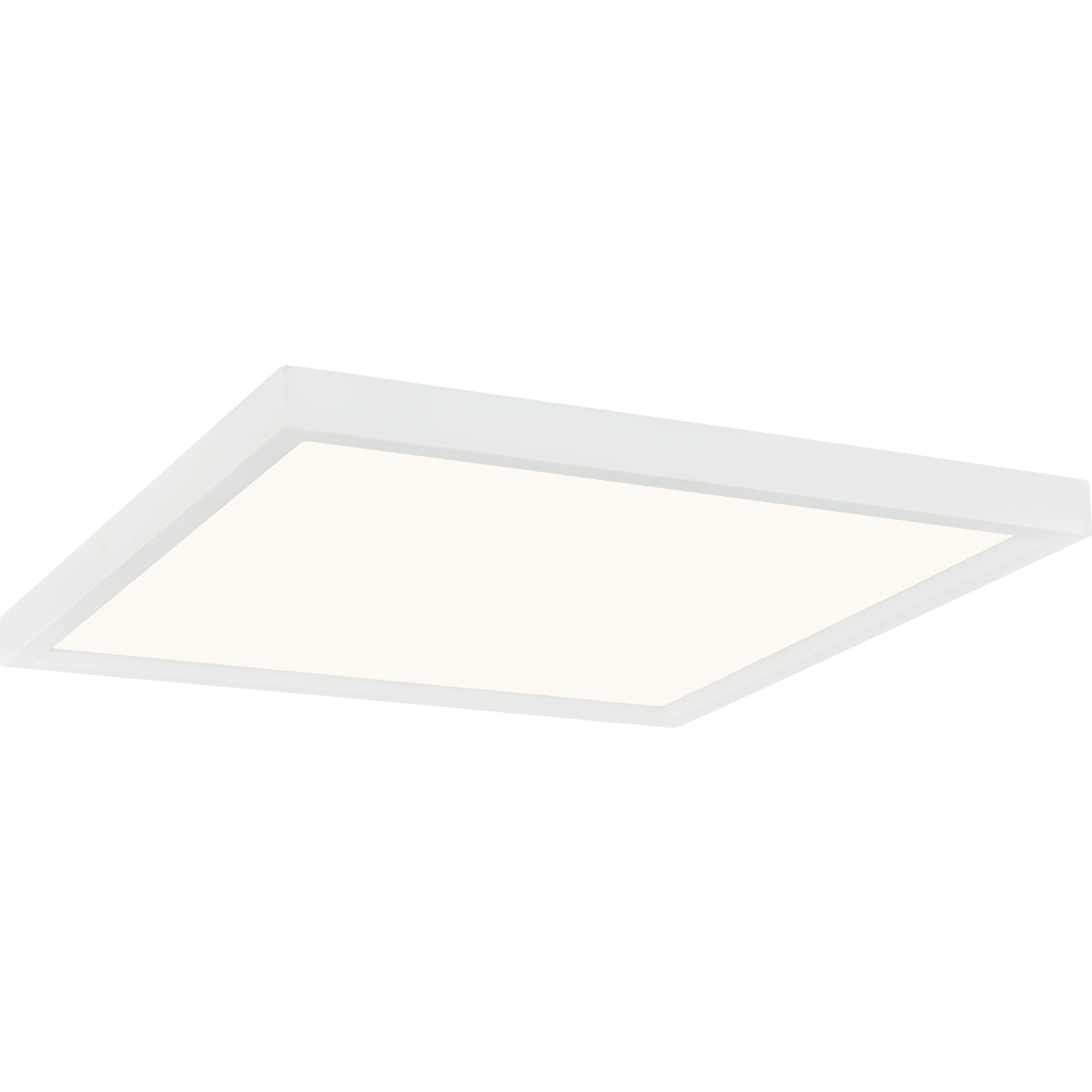 Quoizel OST1615W Outskirts LED 15 inch White Lustre Flush Mount