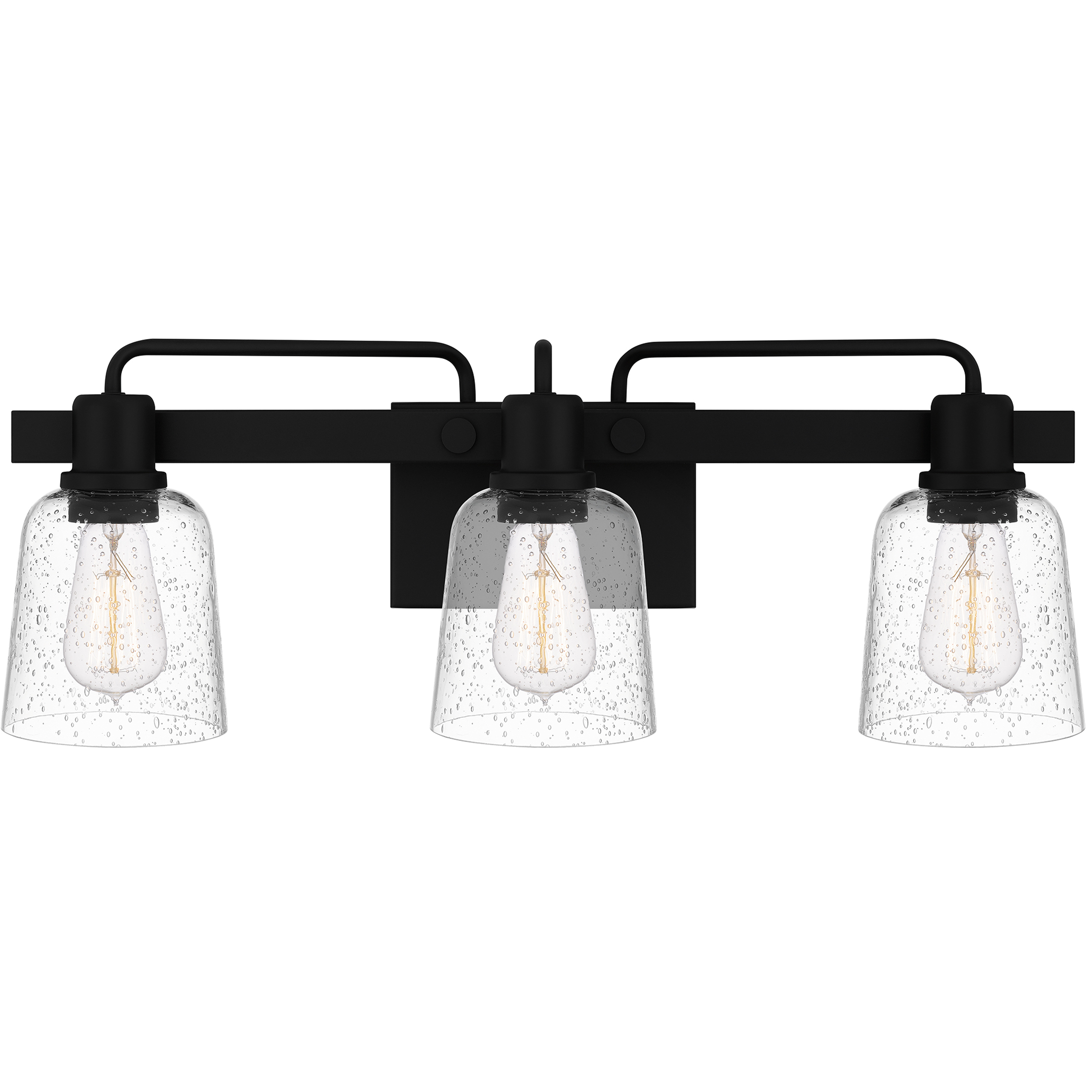 100 ％品質保証 24 Light 3 Lydia LYD8624MBK Quoizel inch Bath Black Matte ジャケット・アウター