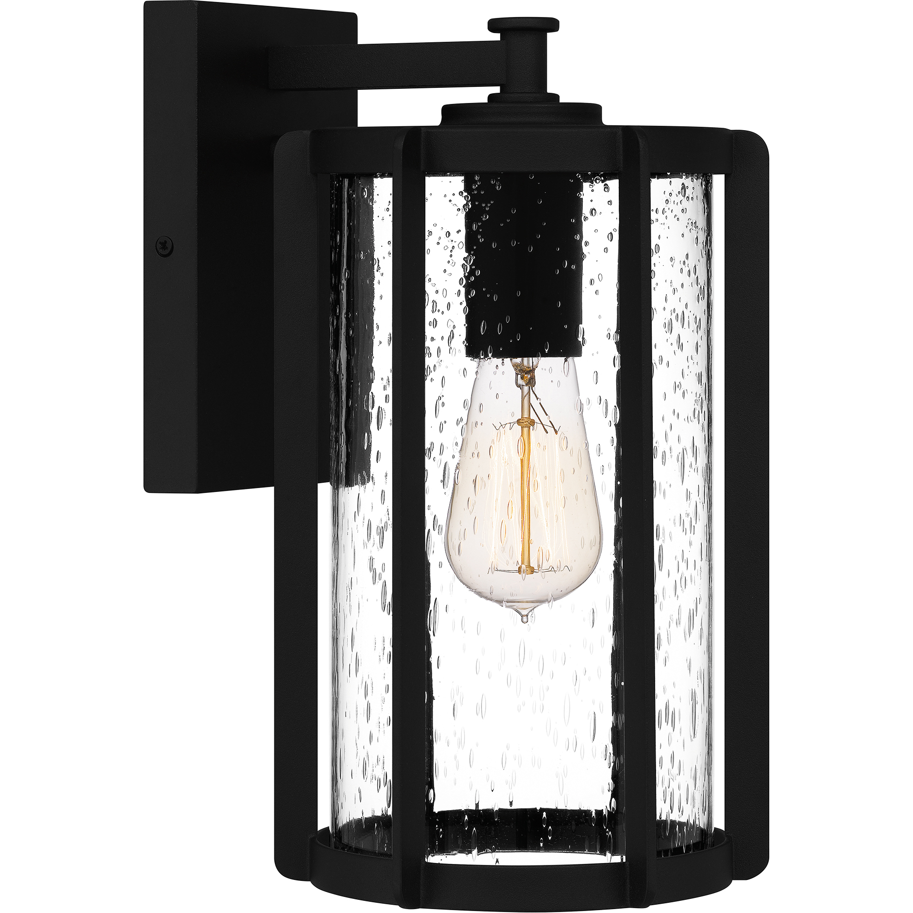 Quoizel HAZ8407EK Hazel 1 Light 13 inch Earth Black Outdoor