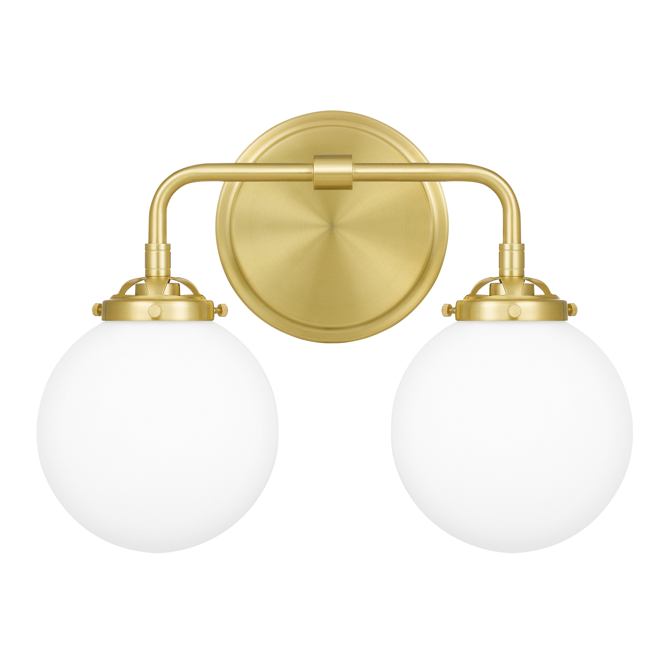 Landry 2 Light 15 inch Satin Brass Bath Light Wall Light 