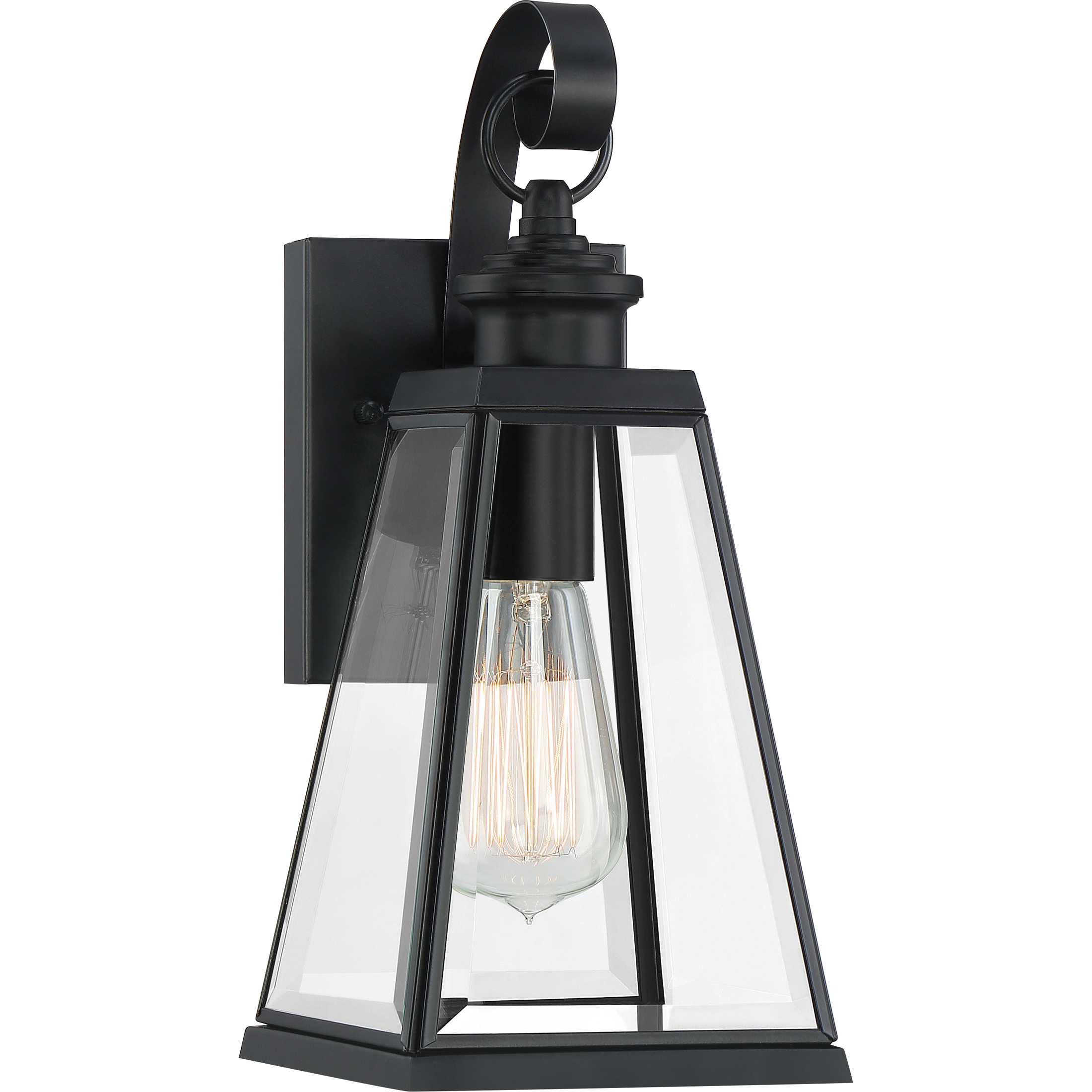 Quoizel PAX8405MBK Paxton 1 Light 13 inch Matte Black