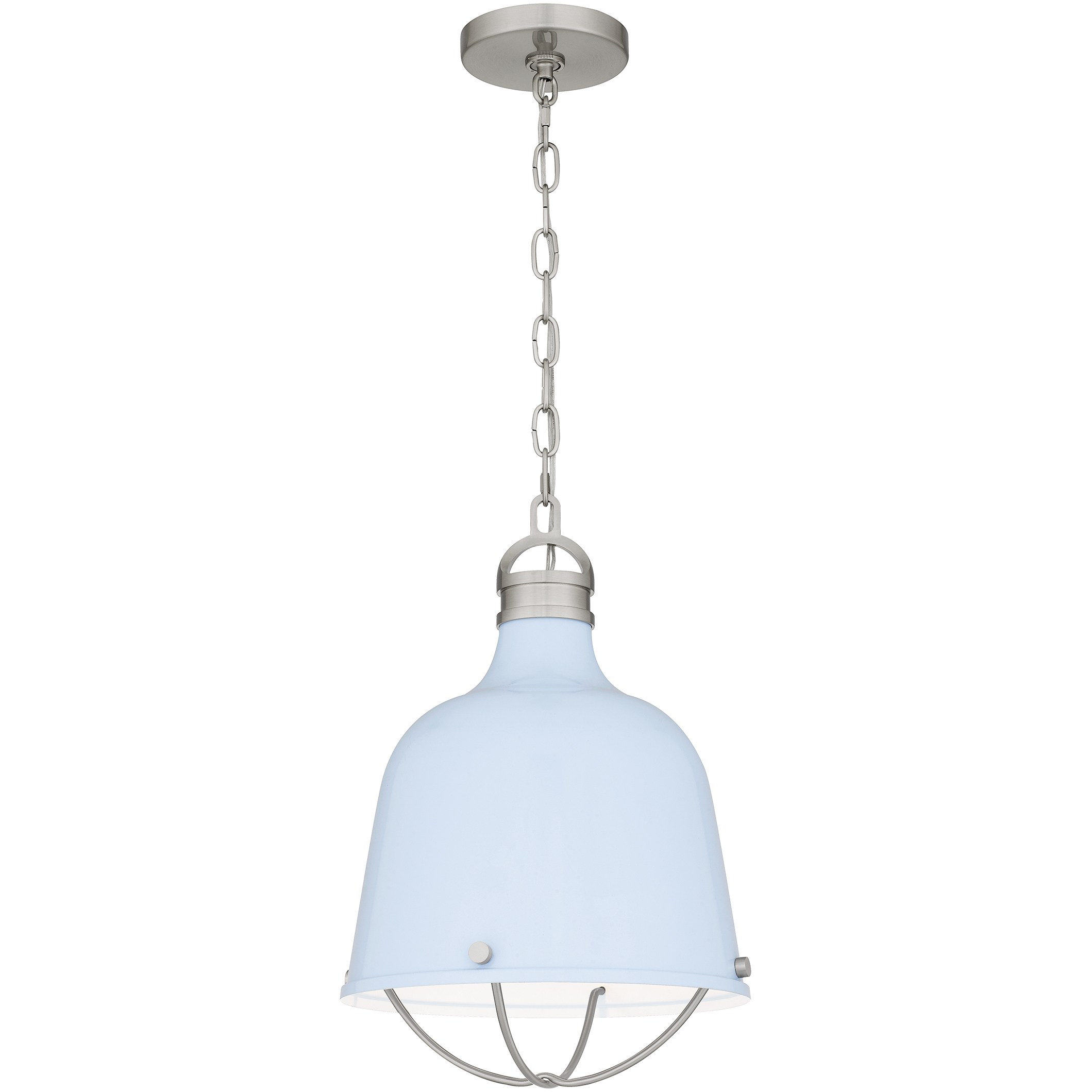 Adlington 1 Light 11.5 inch Brushed Nickel Mini Pendant Ceiling Light, Small